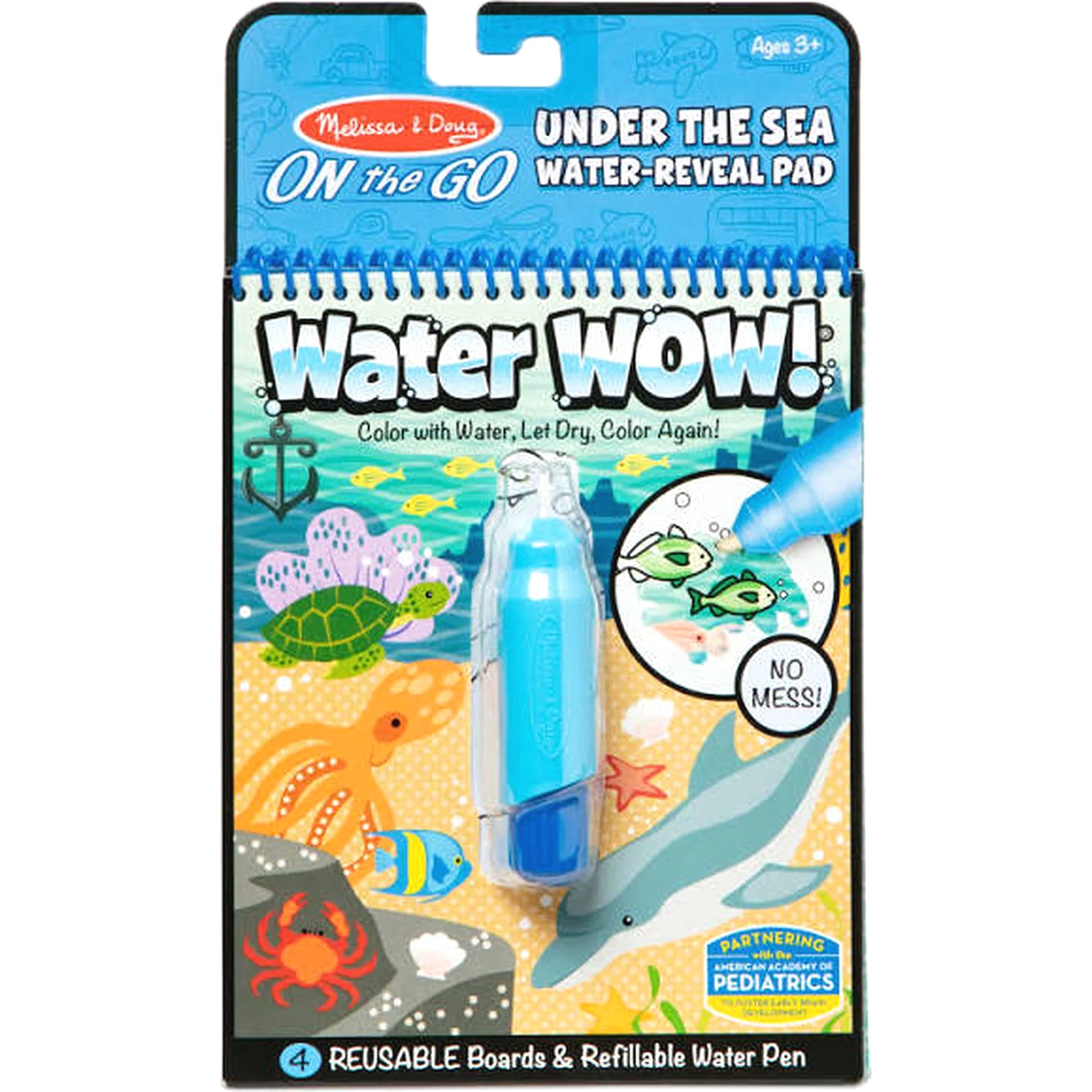 Melissa & Doug - On the Go Water Wow! Under The Sea Water Reveal Pad