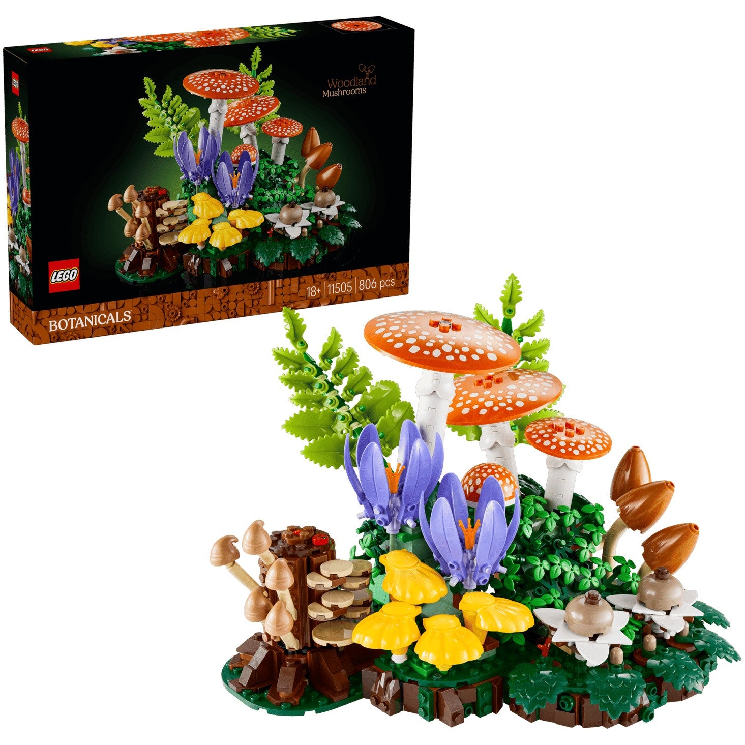 LEGO® 11505 Woodland Mushrooms - Botanicals