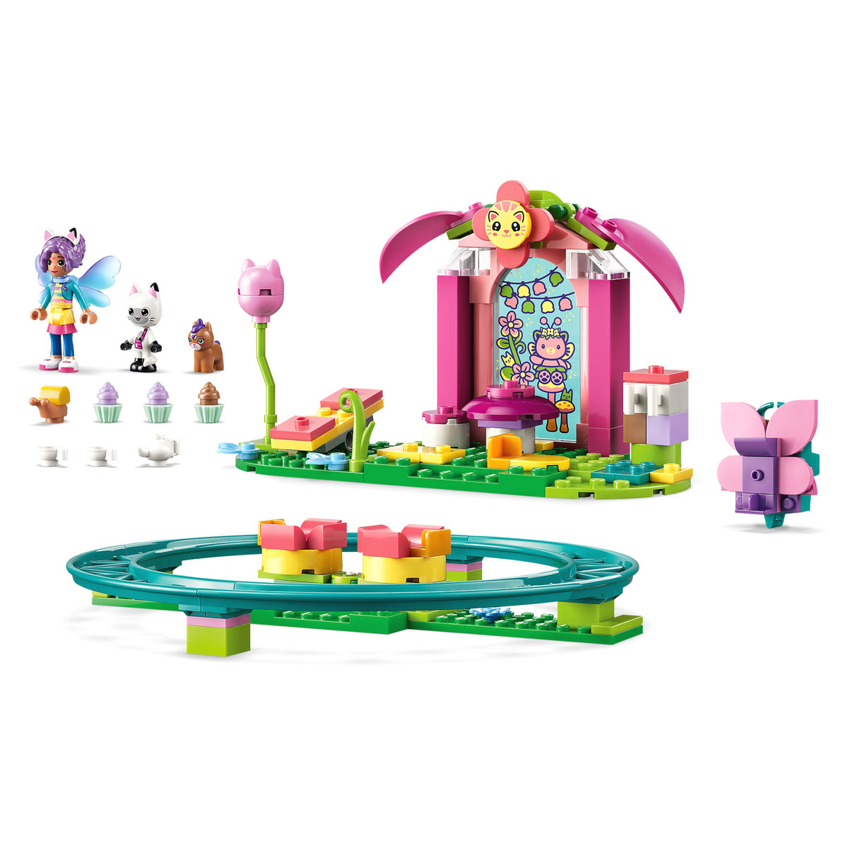 LEGO® 11214 Fairy Roller Coaster and Tea Party - Gabby’s Dollhouse 4+