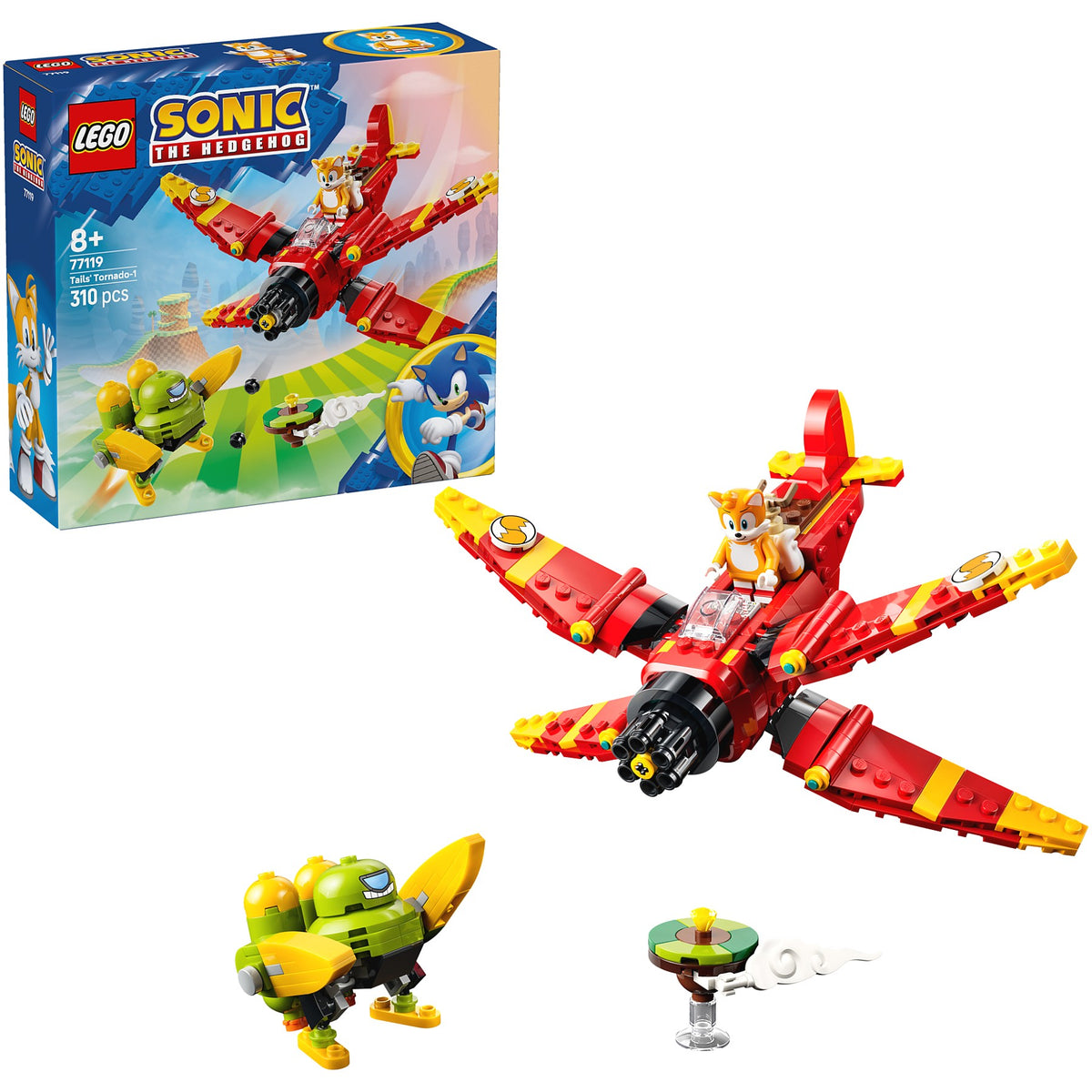 LEGO® 77119 Tails Tornado-1 - Sonic the Hedgehog™