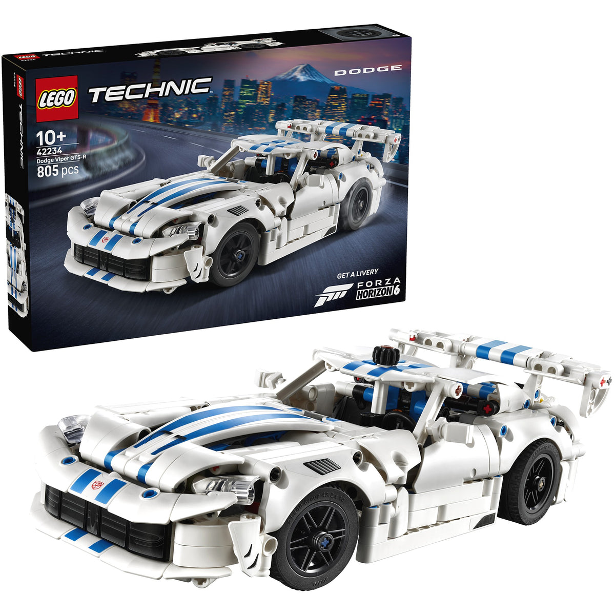LEGO® 42234 Dodge Viper GTS-R Sports Car - Technic