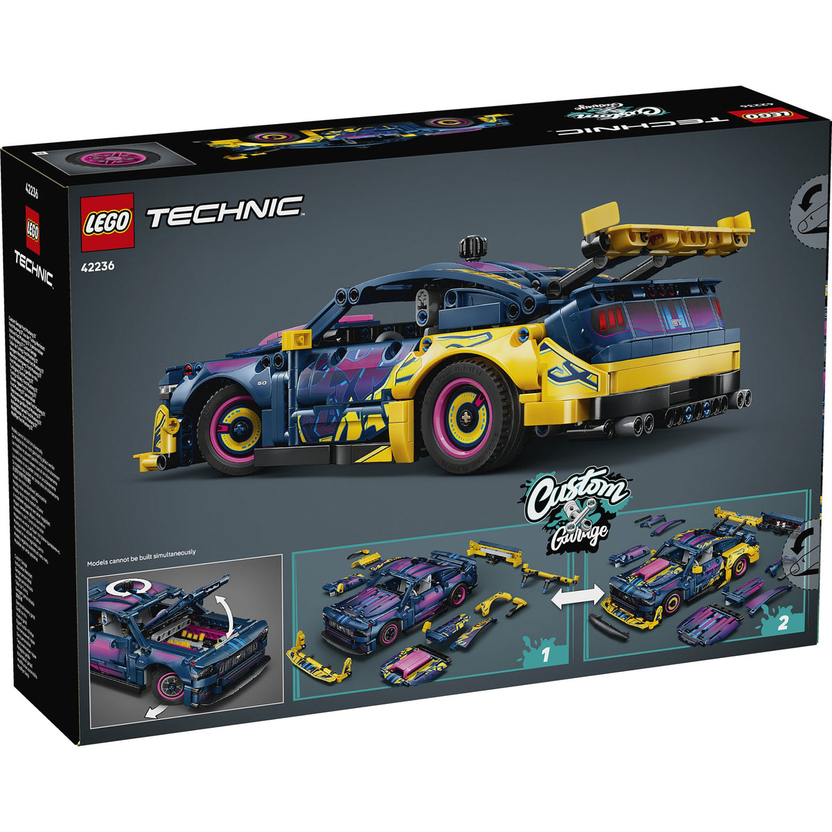 LEGO® 42236 Custom Garage Ford Mustang GT Car - Technic