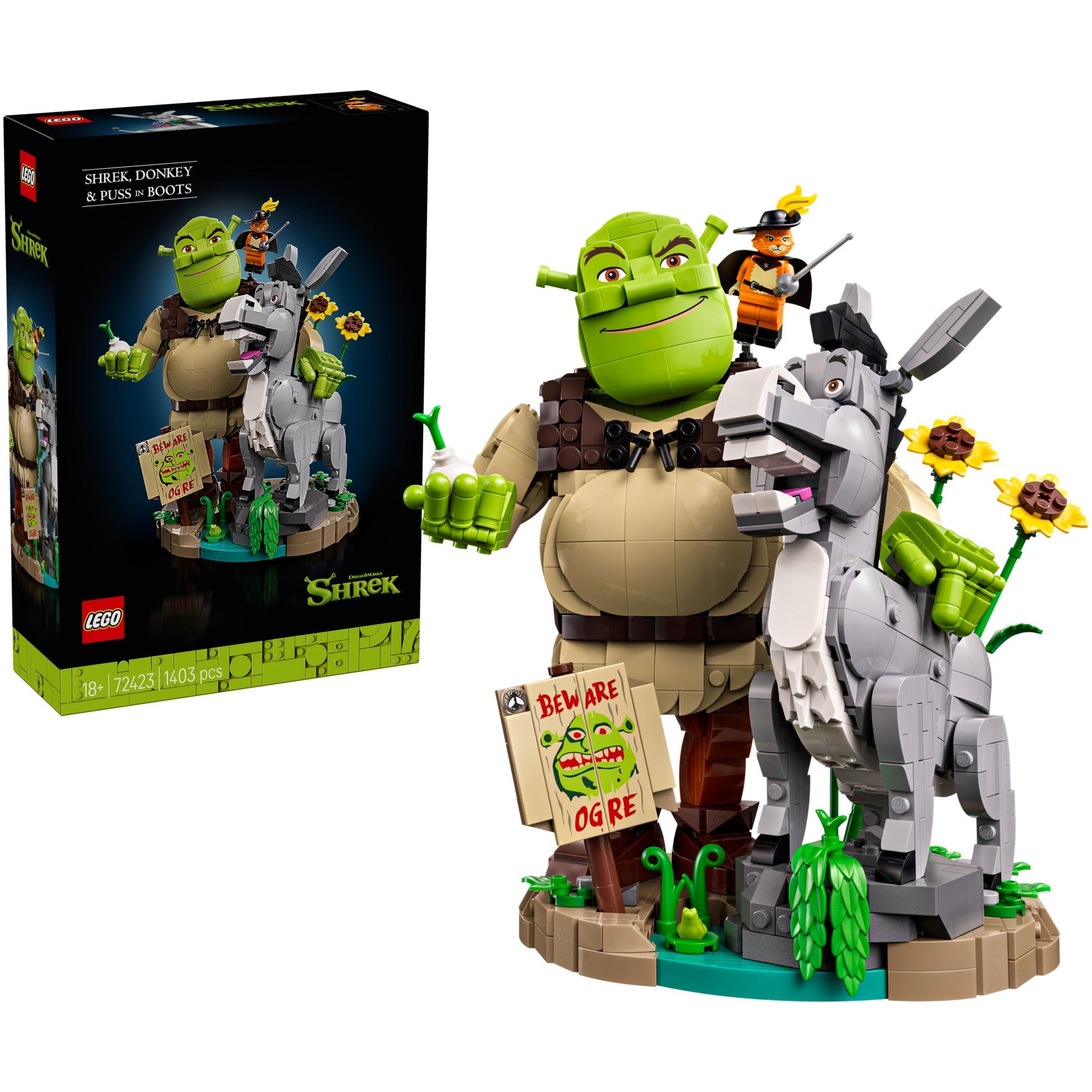 LEGO® 72423 Shrek Donkey & Puss in Boots - DreamWorks Shrek