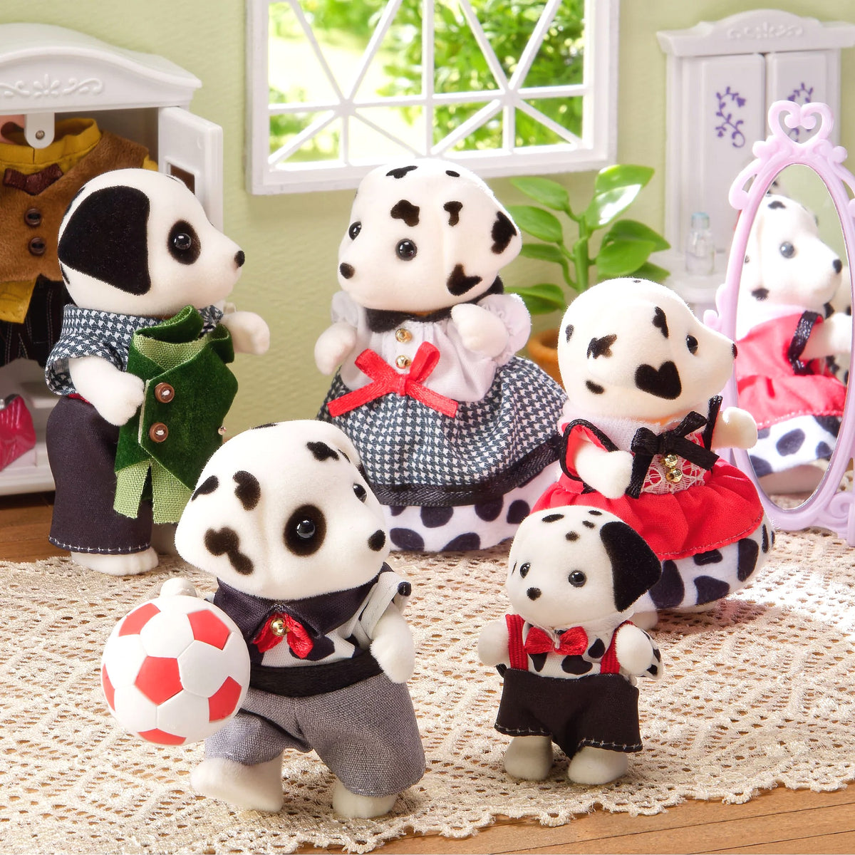 Sylvanian Families - Dalmatian Family Set