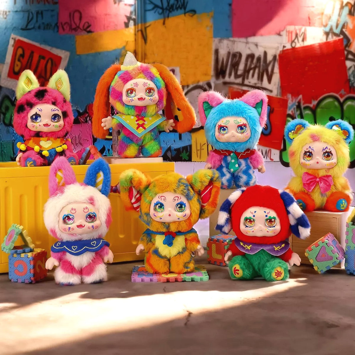 Kimmon - Colourful Rhapsody Series Mystery Collectible Plush Figure Blind Box
