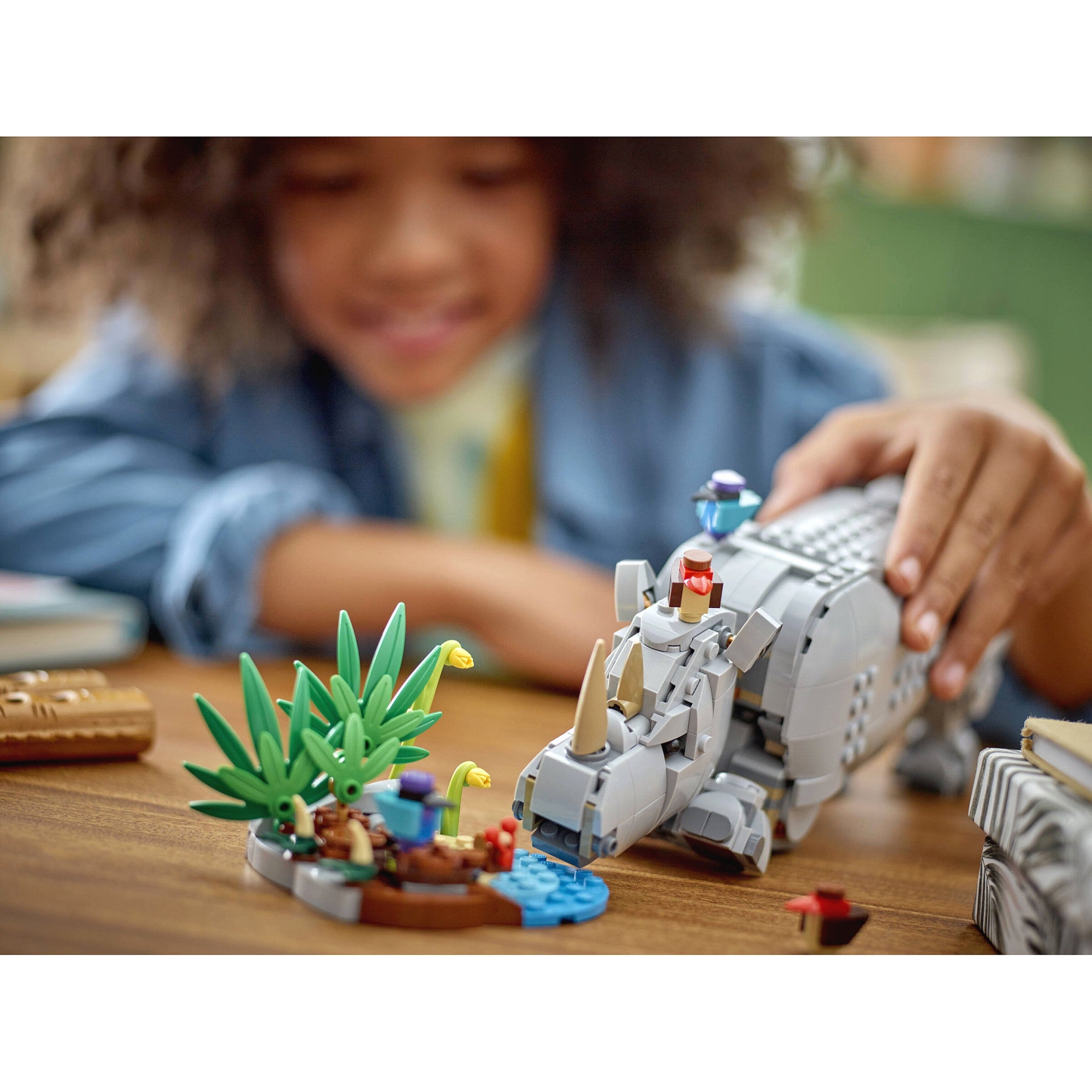 LEGO® 31171 Wild Animals: Majestic Rhino with Birds - Creator 3-in-1