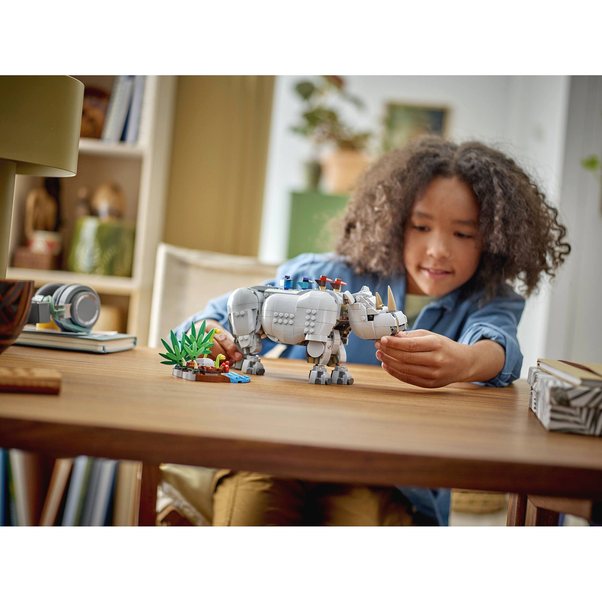 LEGO® 31171 Wild Animals: Majestic Rhino with Birds - Creator 3-in-1