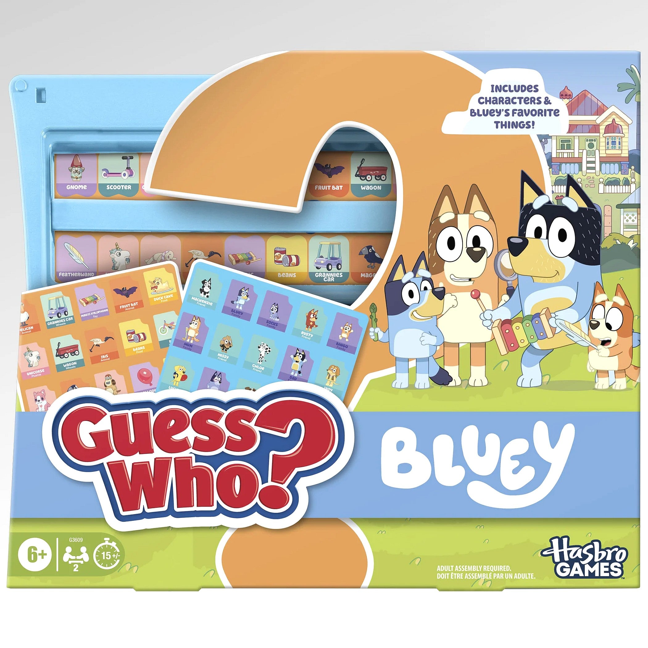 Hasbro GAMES - Guess Who? Bluey Edition Game