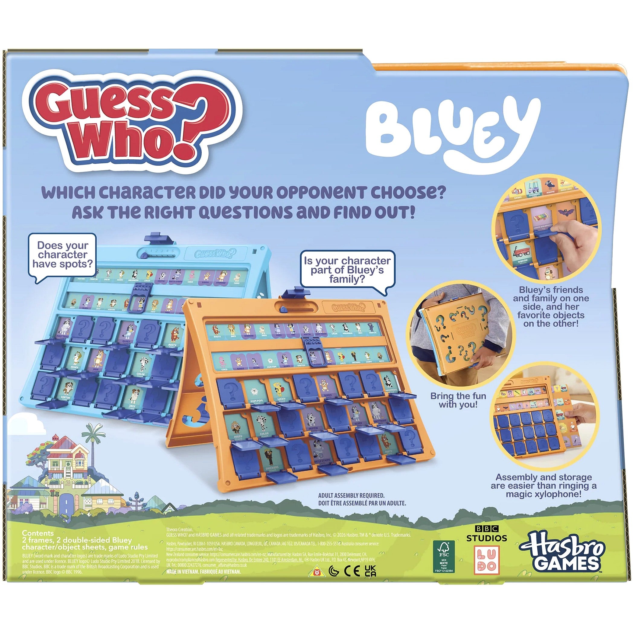 Hasbro GAMES - Guess Who? Bluey Edition Game