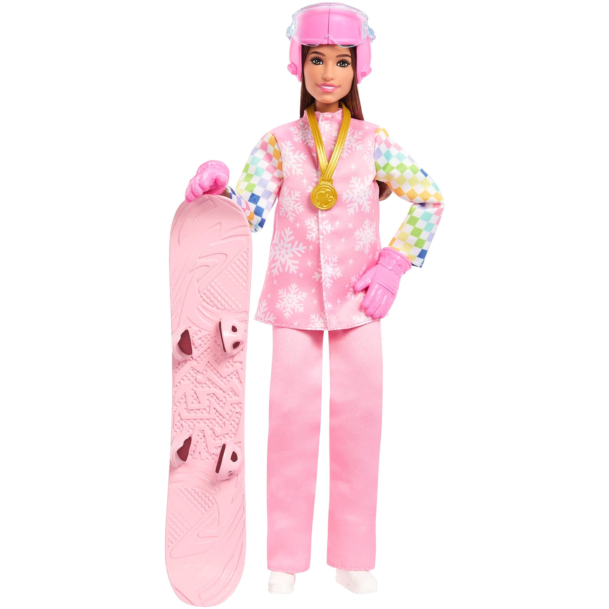 Barbie - Careers Snowboarder Doll in Pink Jacket - Mattel