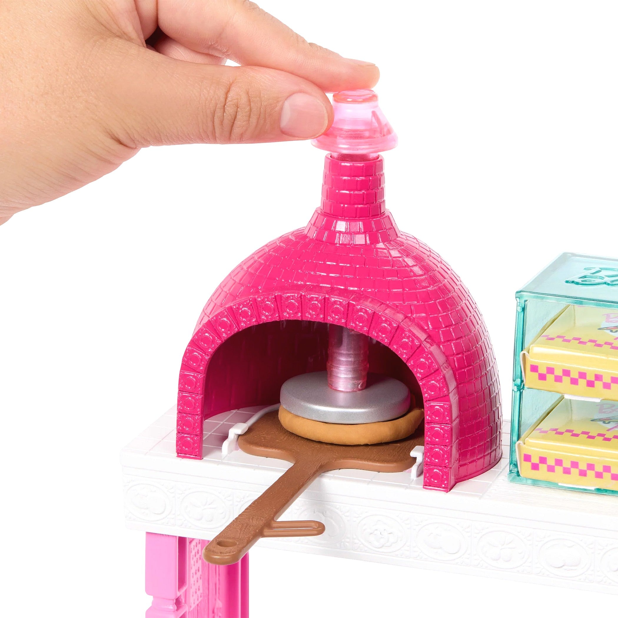 Barbie - Pizza Shop Playset Pizza Making Station - Mattel
