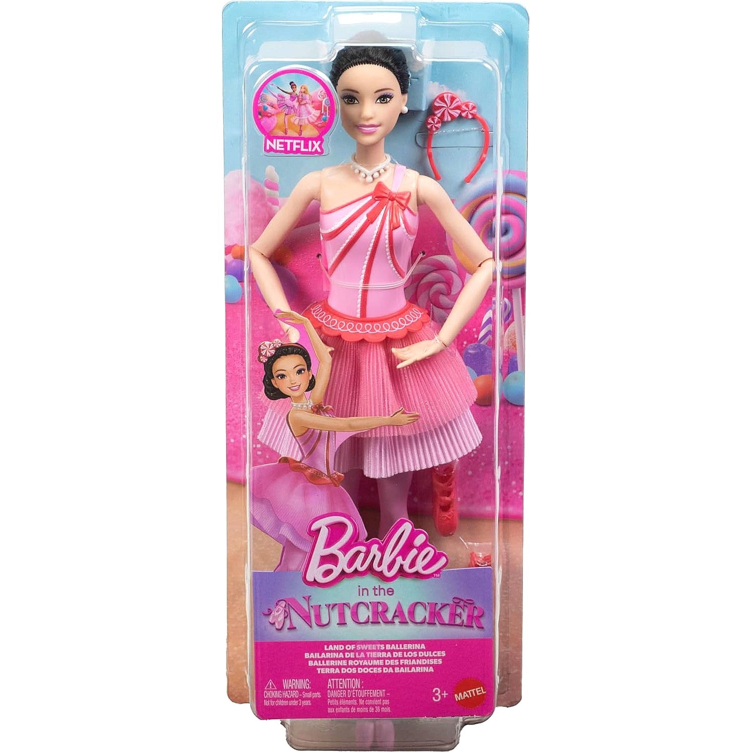 Barbie - In the Nutcracker Land of Sweets Renee Ballerina Fashion Doll - Mattel