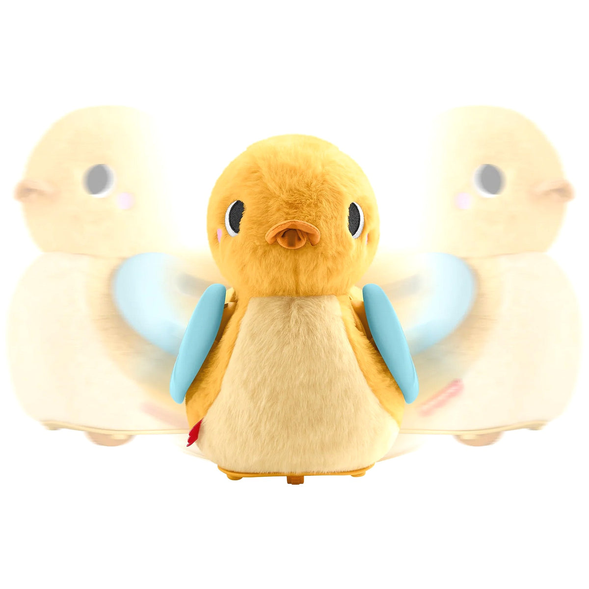 Fisher-Price - 4-In-1 Cuddle & Crawl Duck Baby Musical Tummy Time Plush Toy - Mattel