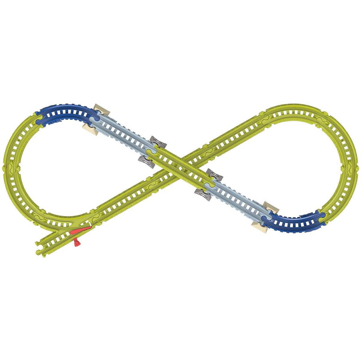 Thomas & Friends - Easy Connect Railroad Builder Track Kit with Percy - Mattel