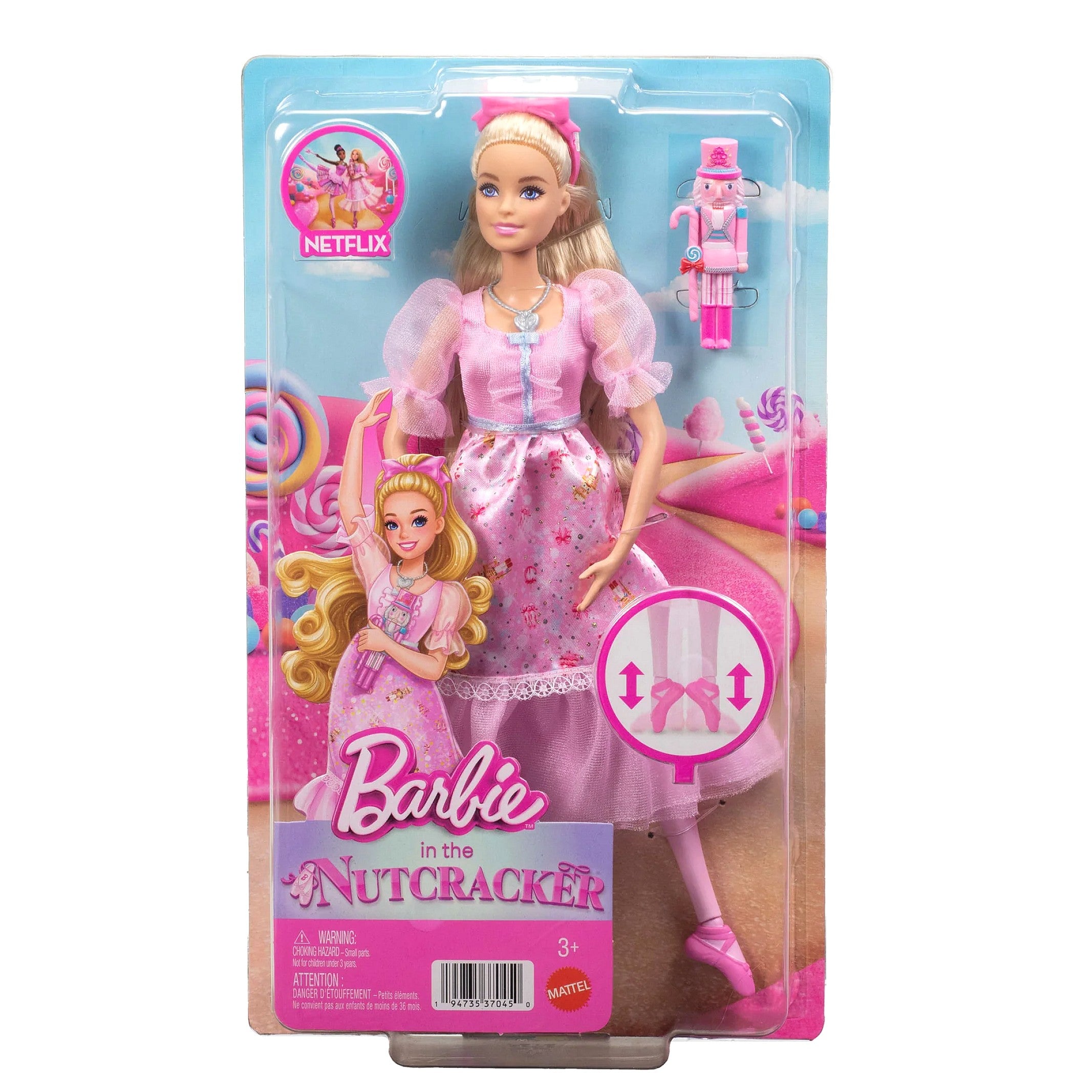 Barbie - In the Nutcracker Ballerina Clara Fashion Doll - Mattel