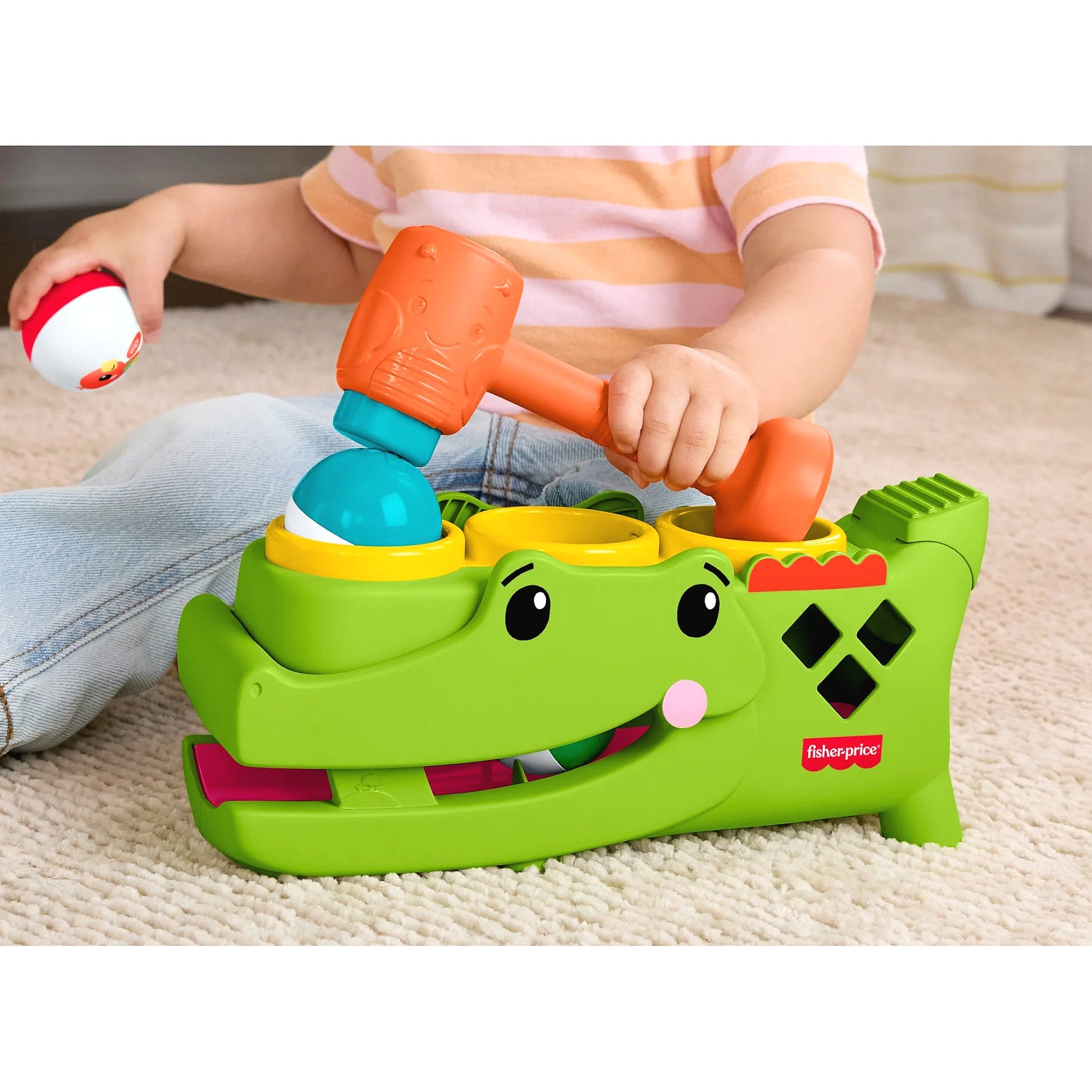 Fisher-Price - Sit & Tap Alligator - Mattel
