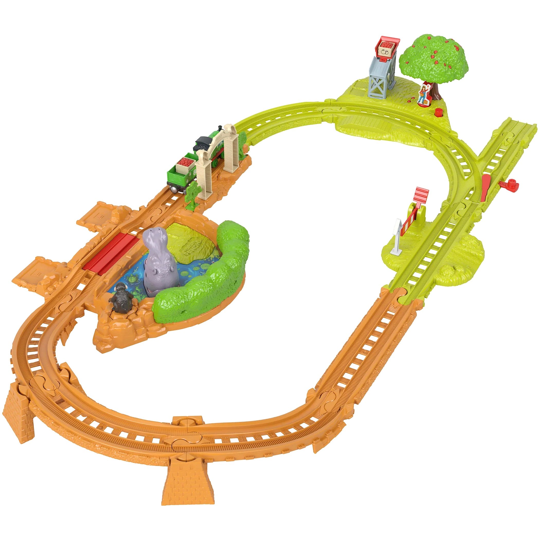 Thomas & Friends - Percy's Hippo Adventure Train Set - Mattel