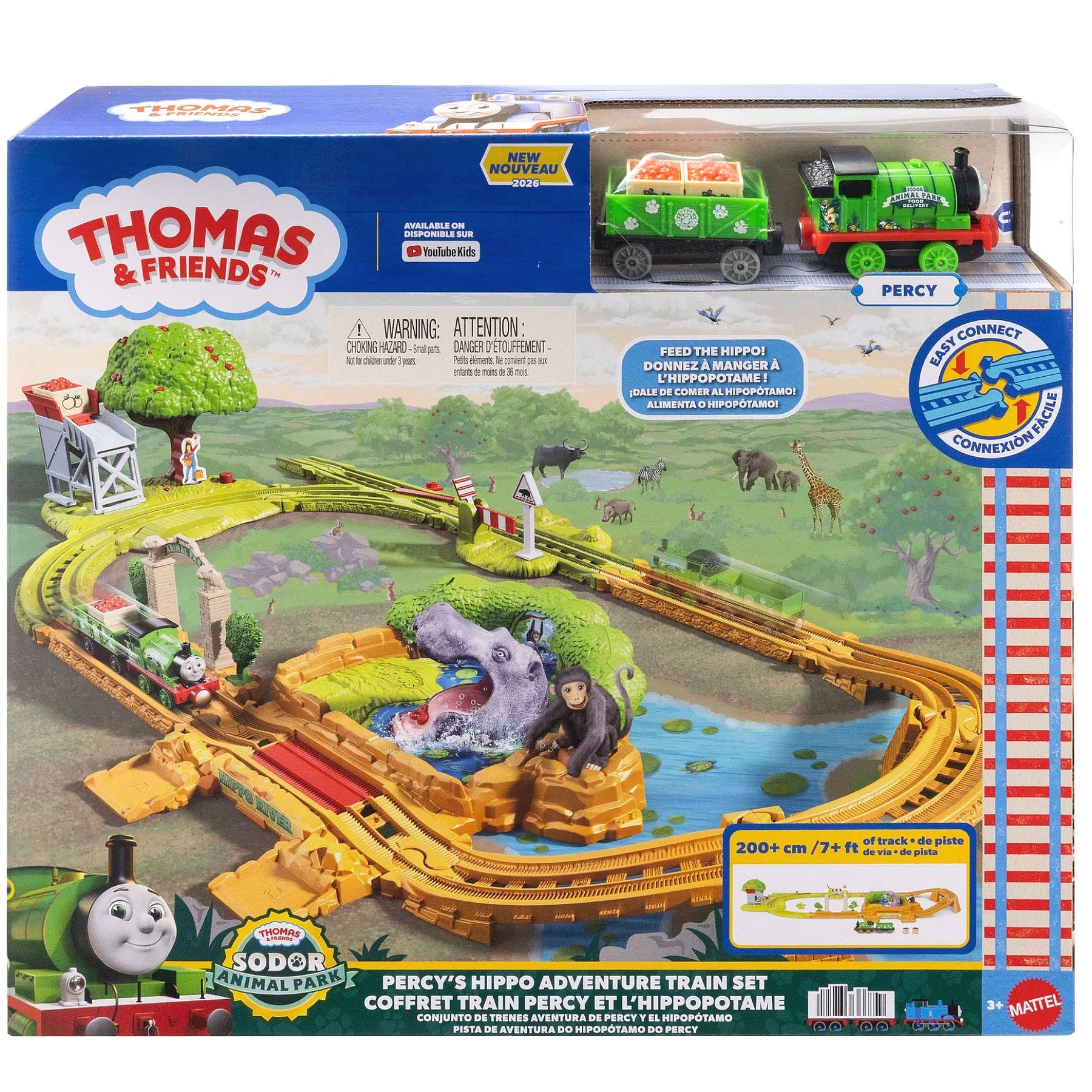Thomas & Friends - Percy's Hippo Adventure Train Set - Mattel