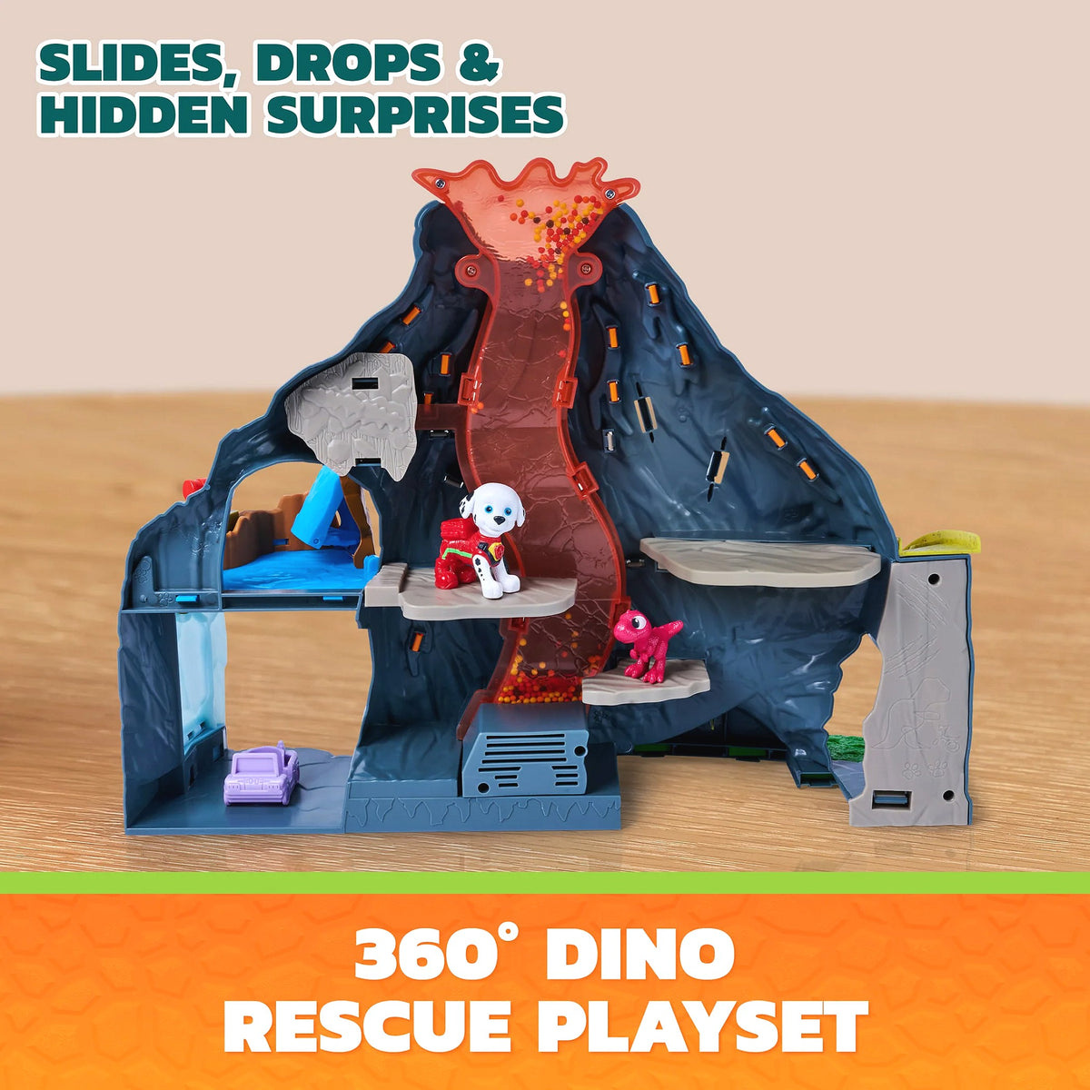 PAW Patrol - The Dino Movie Super Lava Blast Playset - Spin Master