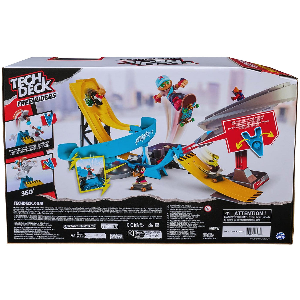 Tech Deck - Free Riders Extreme Playset - Spin Master