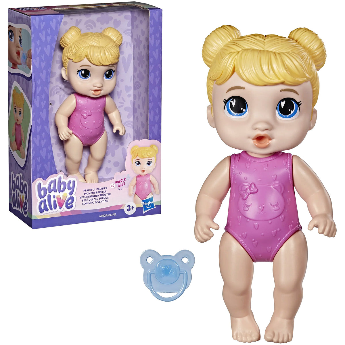 Baby Alive - Peaceful Pacifier Blonde Hair - Hasbro