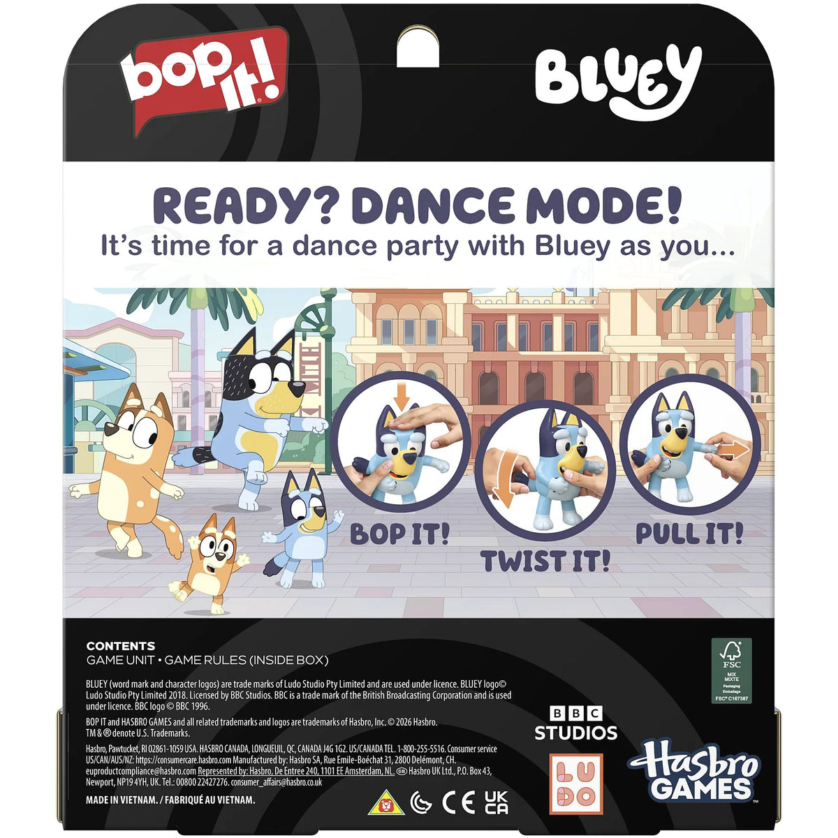 Hasbro GAMES - Bop It! Bluey Edition Electronic Game