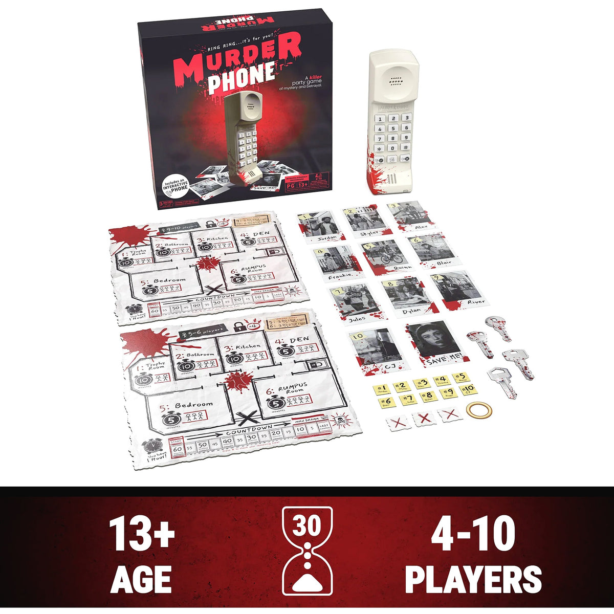 Spin Master Games - Murder Phone Party Game