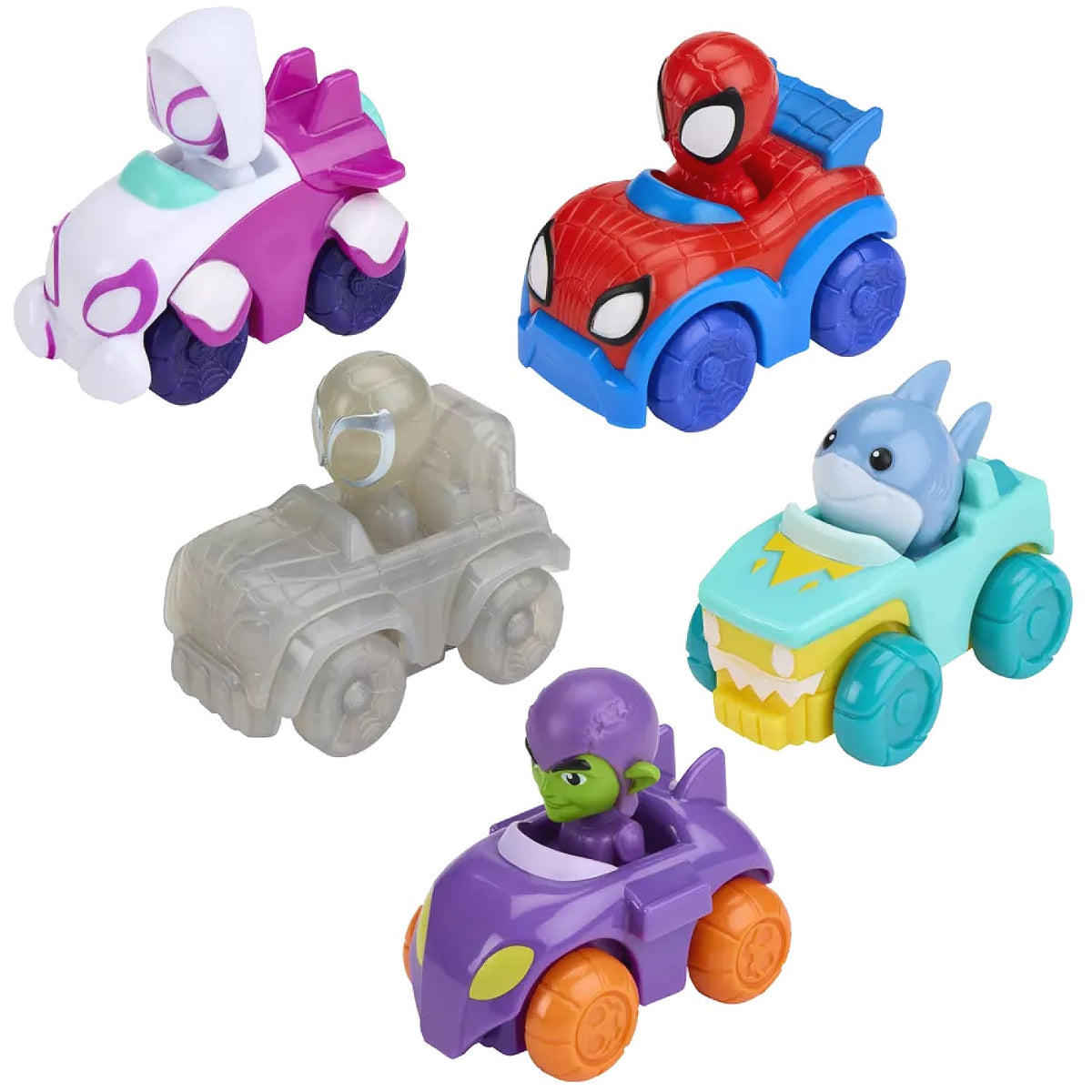 Marvel - Spidey and his Amazing Friends SuperRollers Action Hero Pack - Hasbro