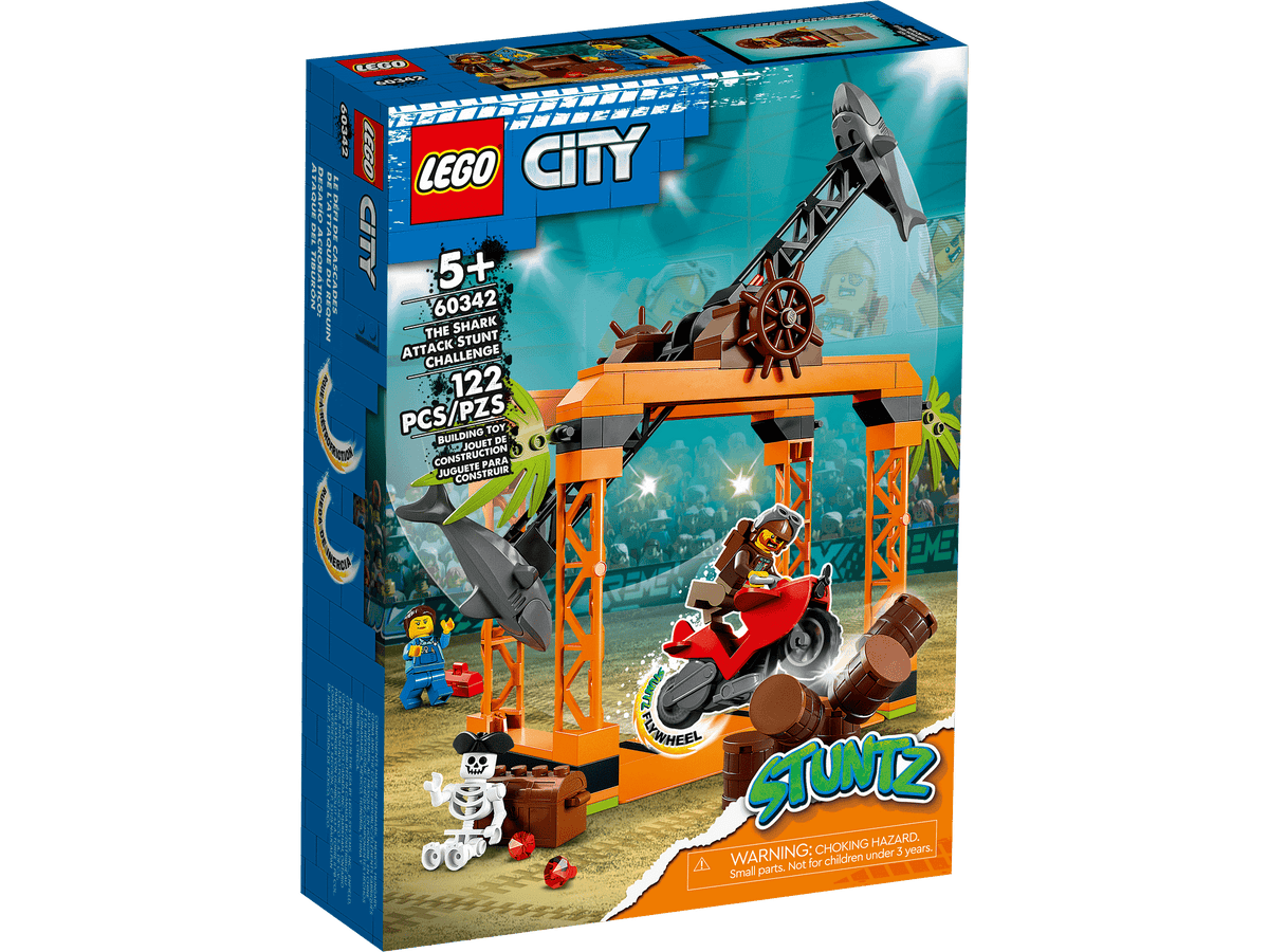 LEGO® 60342 The Shark Attack Stunt Challenge - City Stuntz
