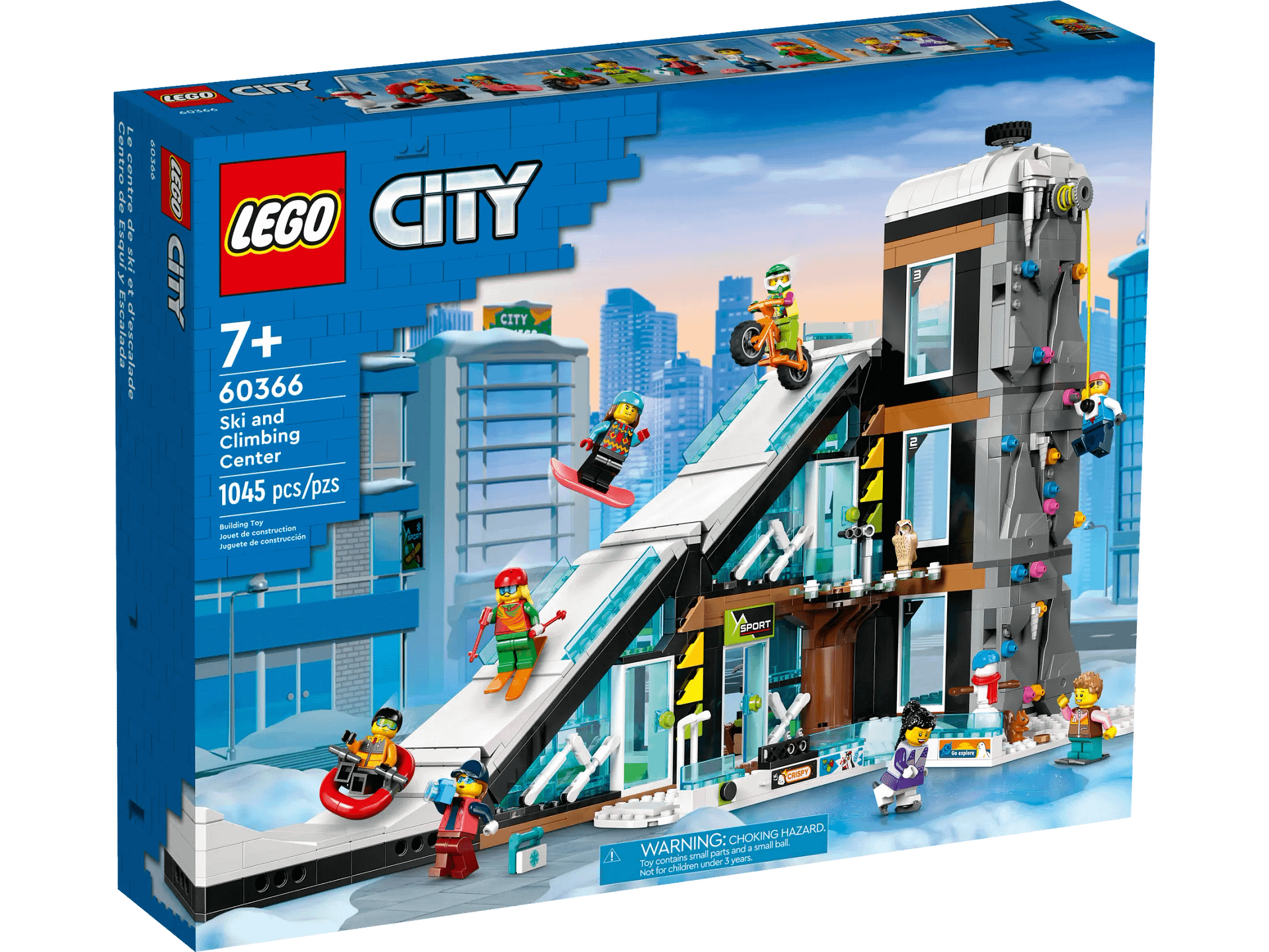 LEGO® 60366 Ski and Climbing Center - City