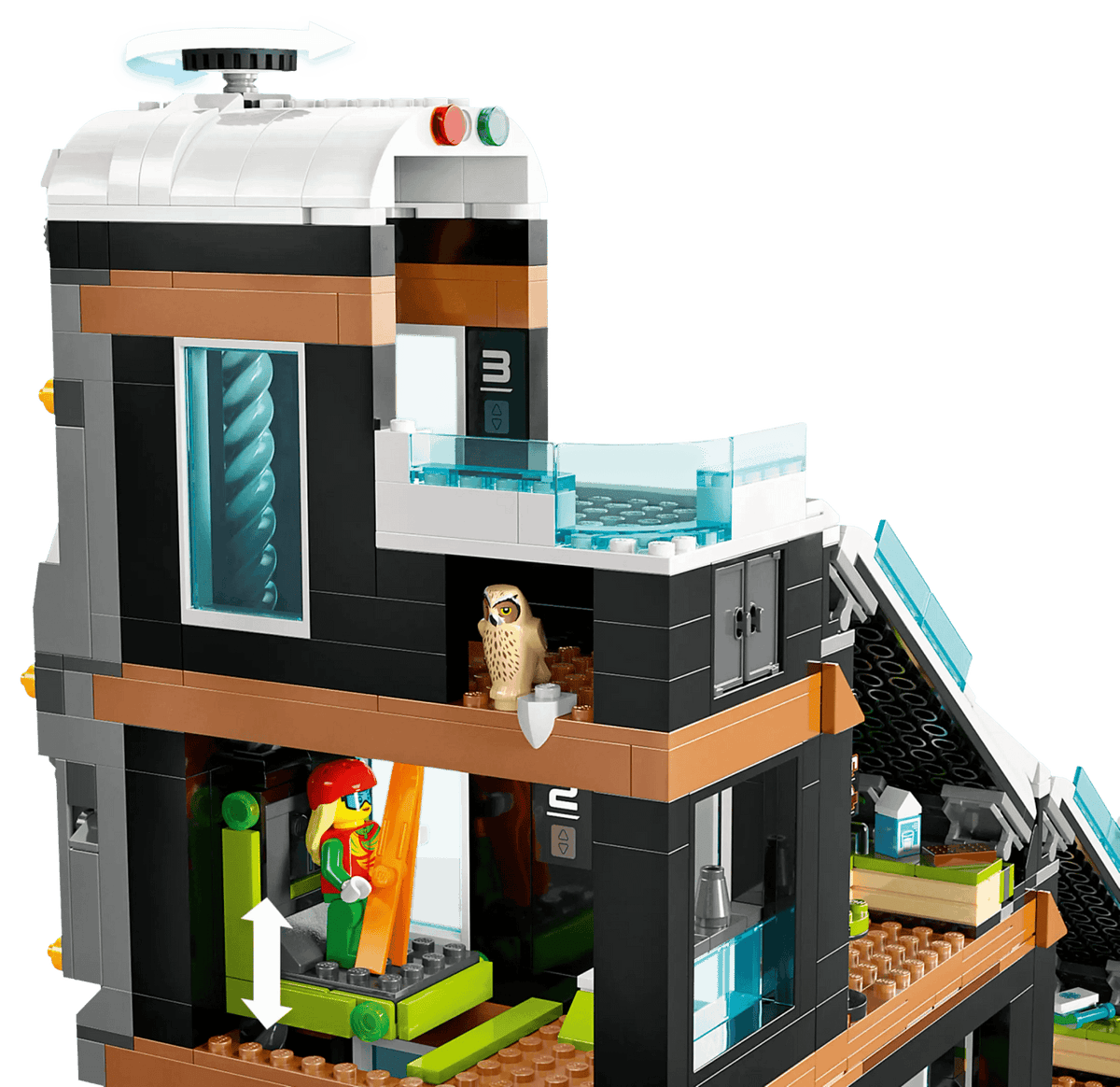 LEGO® 60366 Ski and Climbing Center - City