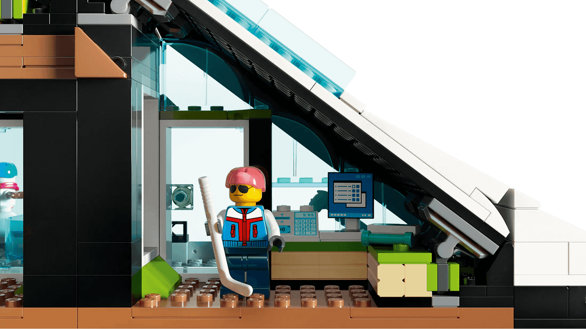 LEGO® 60366 Ski and Climbing Center - City