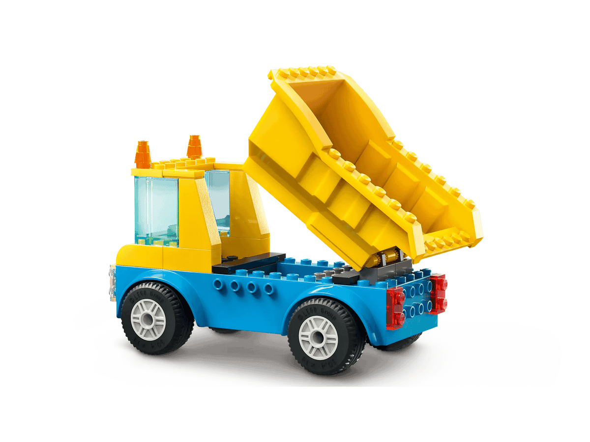 LEGO® 60391 Construction Trucks and Wrecking Ball Crane - City 4+