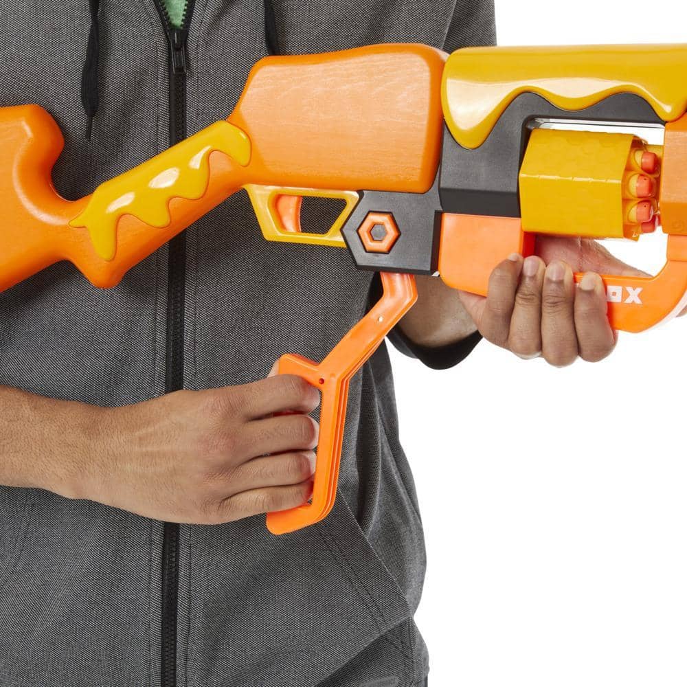 Nerf - Roblox Adopt Me! - Bees! Lever Action Blaster 8 Nerf Elite Darts Code To Unlock In-game Virtual Item