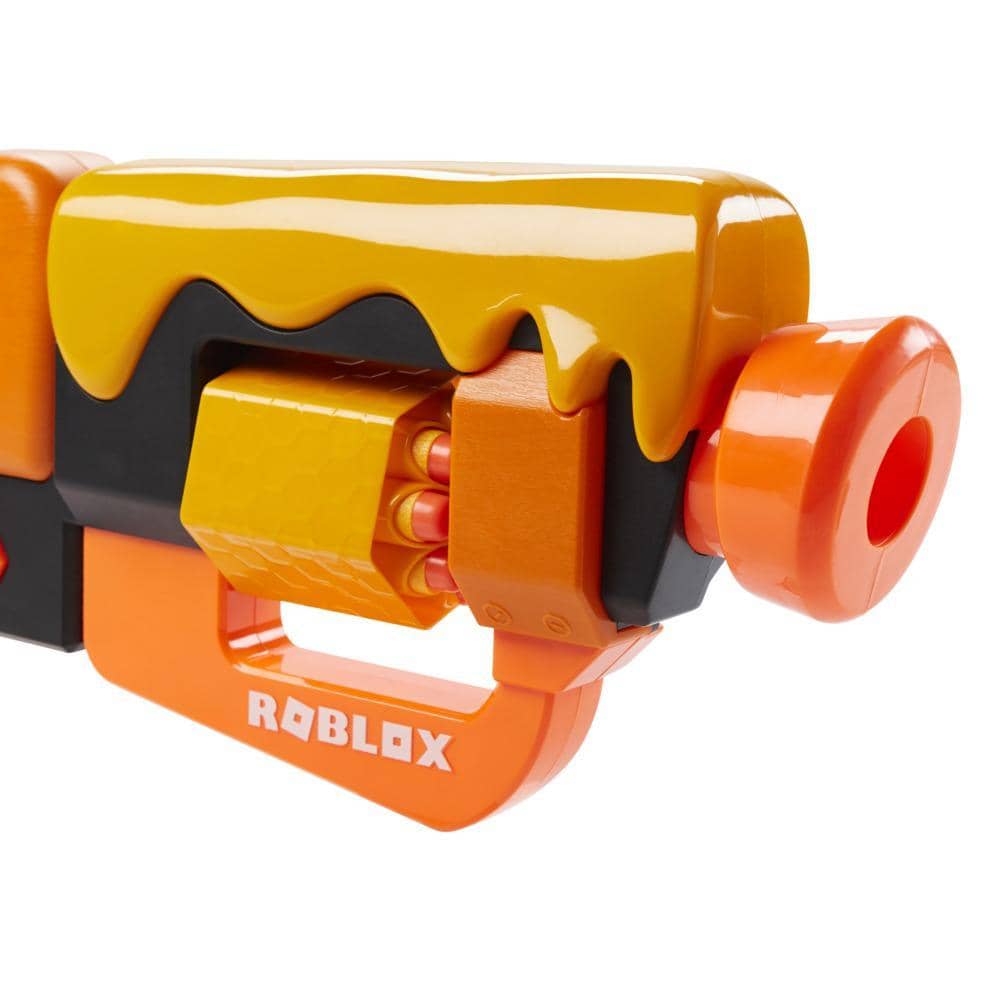 Nerf - Roblox Adopt Me! - Bees! Lever Action Blaster 8 Nerf Elite Darts Code To Unlock In-game Virtual Item
