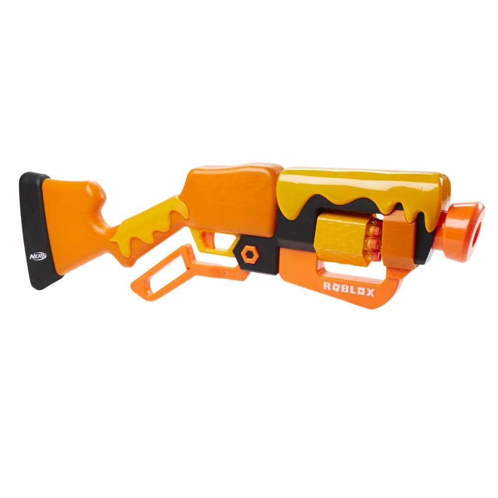Nerf - Roblox Adopt Me! - Bees! Lever Action Blaster 8 Nerf Elite Darts Code To Unlock In-game Virtual Item