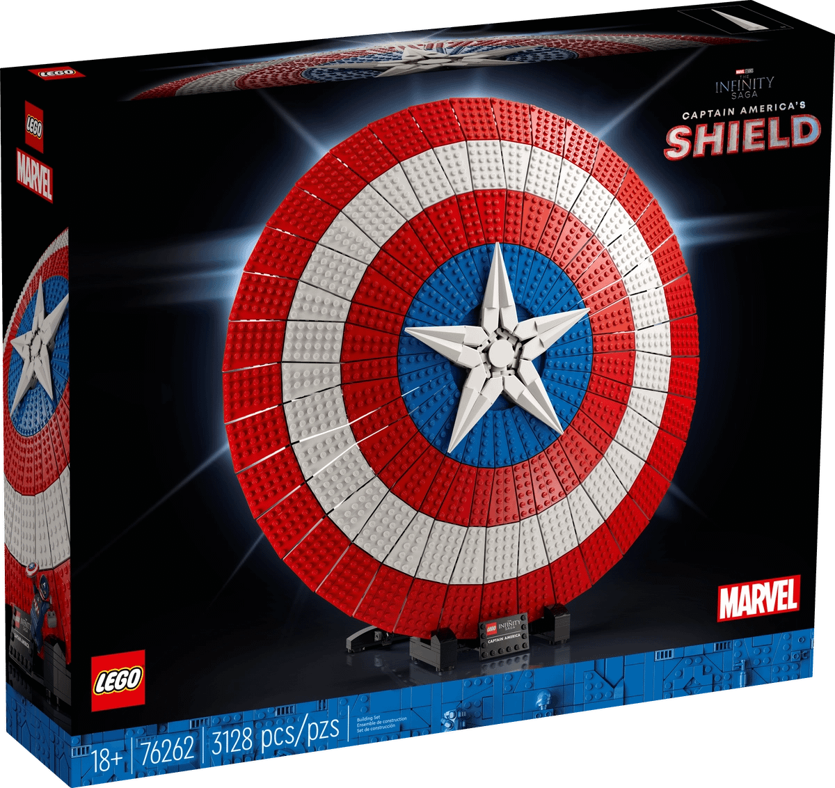 LEGO® 76262 Captain America's Shield - Marvel Super Heroes