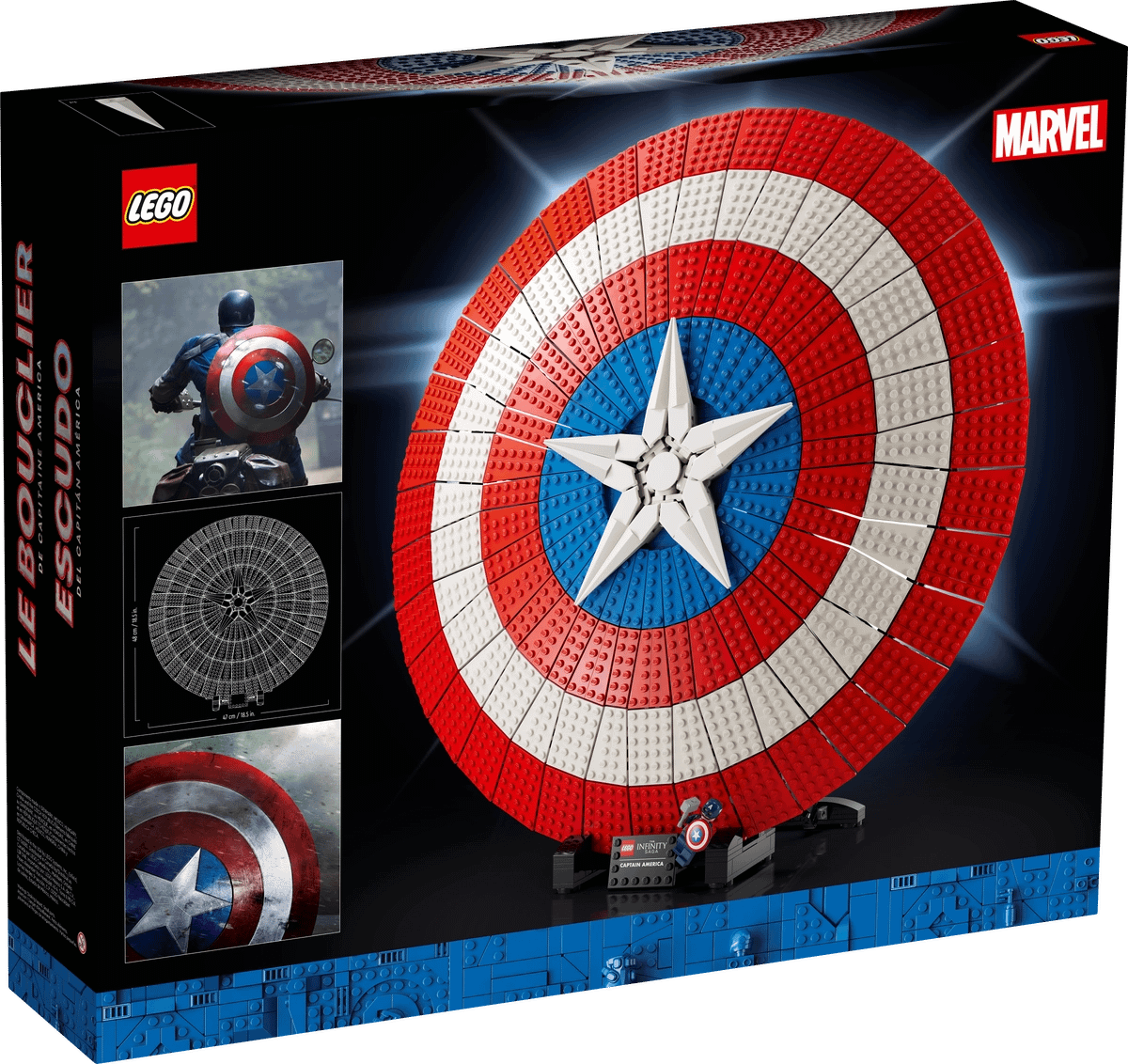 LEGO® 76262 Captain America's Shield - Marvel Super Heroes