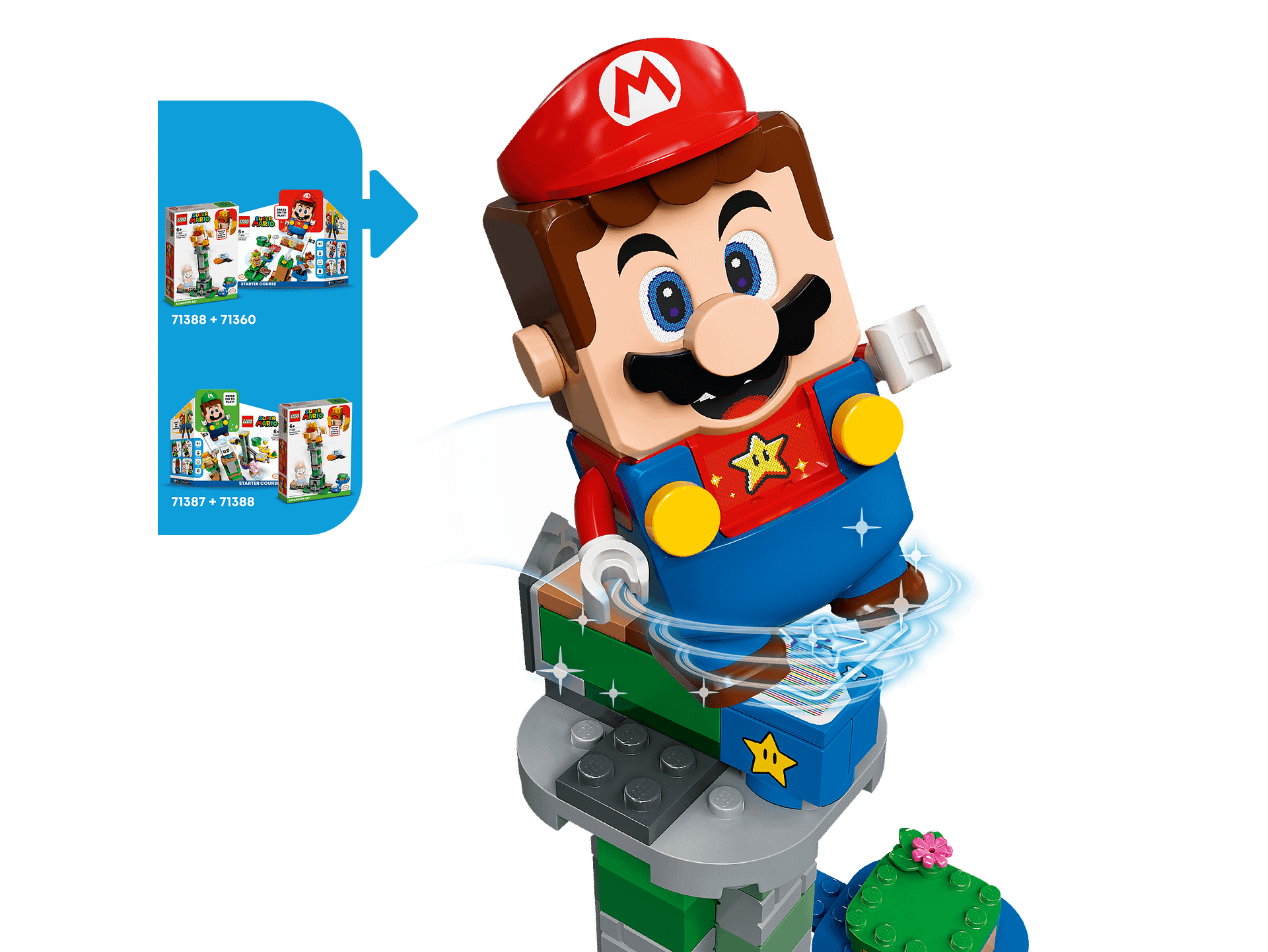 LEGO® 71388 Boss Sumo Bro Topple Tower Expansion Set - Super Mario™