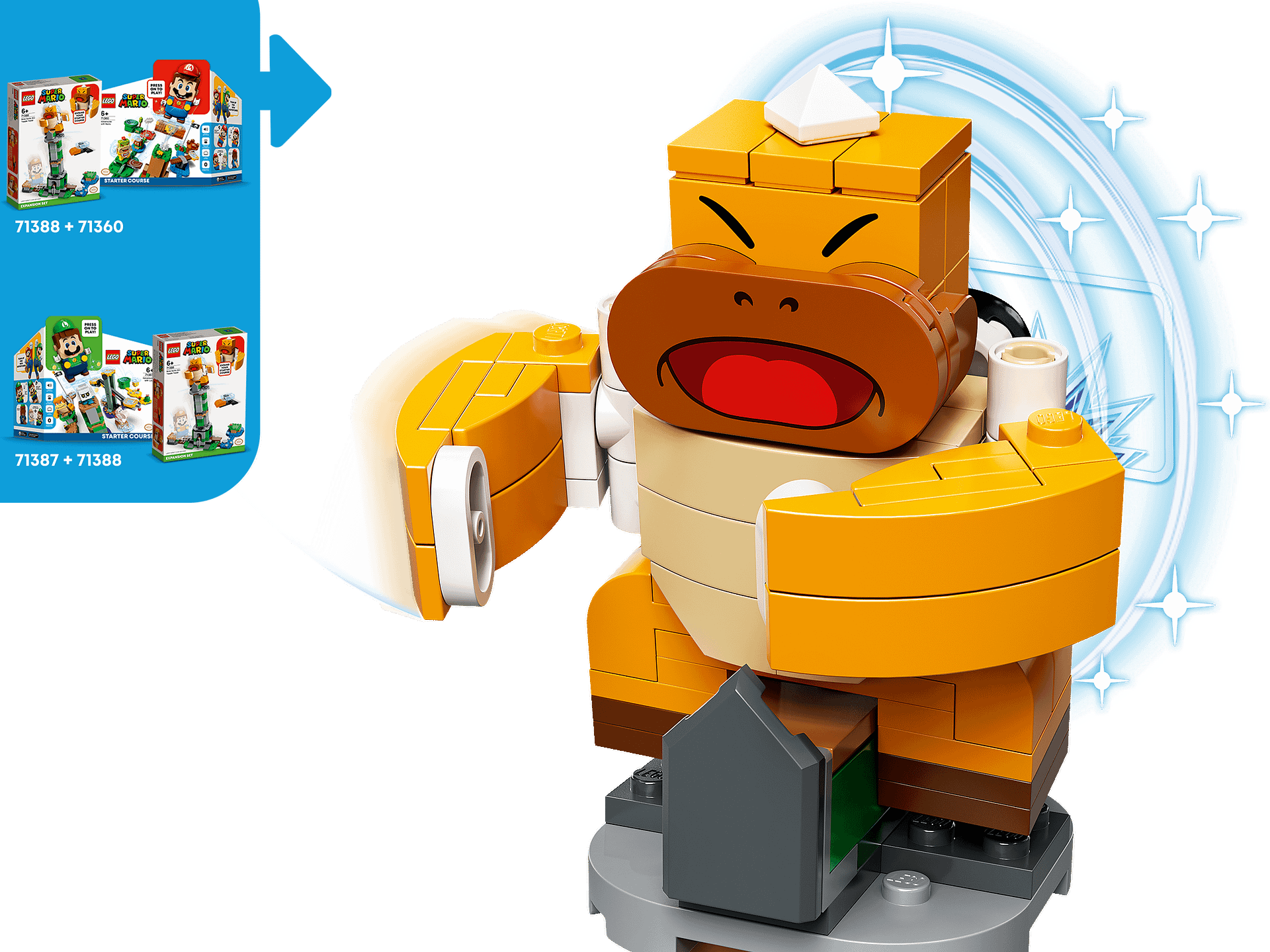 LEGO® 71388 Boss Sumo Bro Topple Tower Expansion Set - Super Mario™