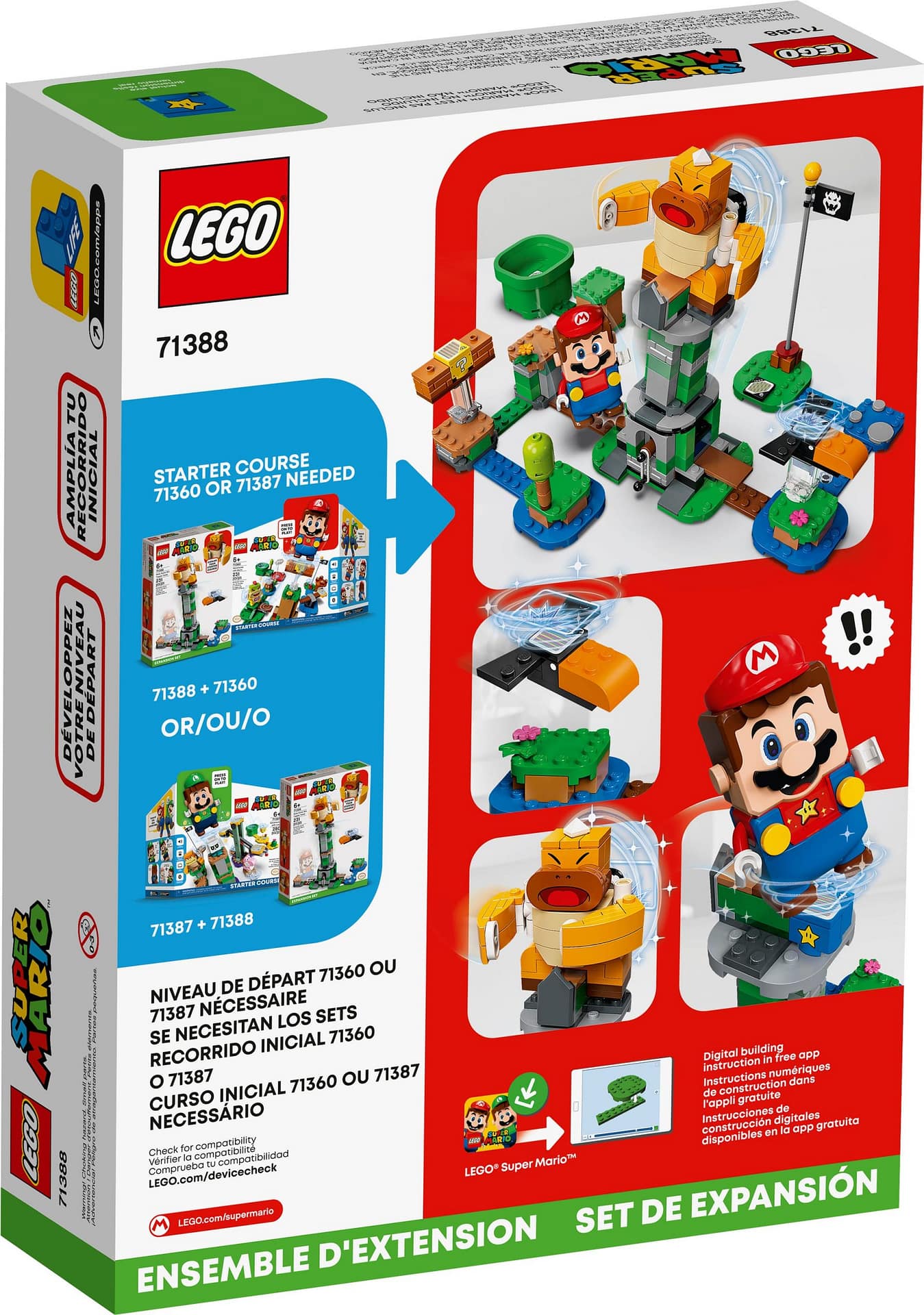 LEGO® 71388 Boss Sumo Bro Topple Tower Expansion Set - Super Mario™