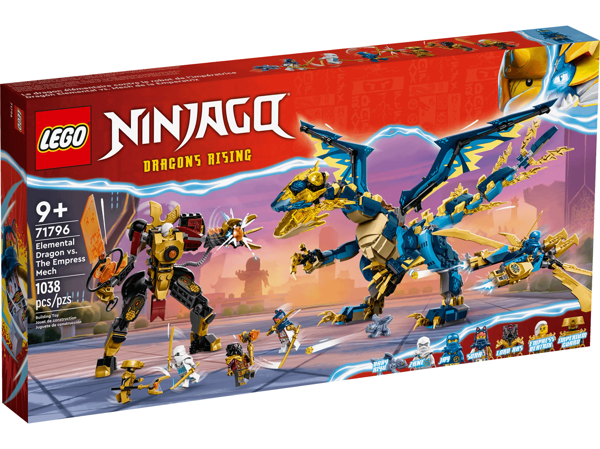 LEGO® 71796 Elemental Dragon vs. The Empress Mech - NINJAGO®
