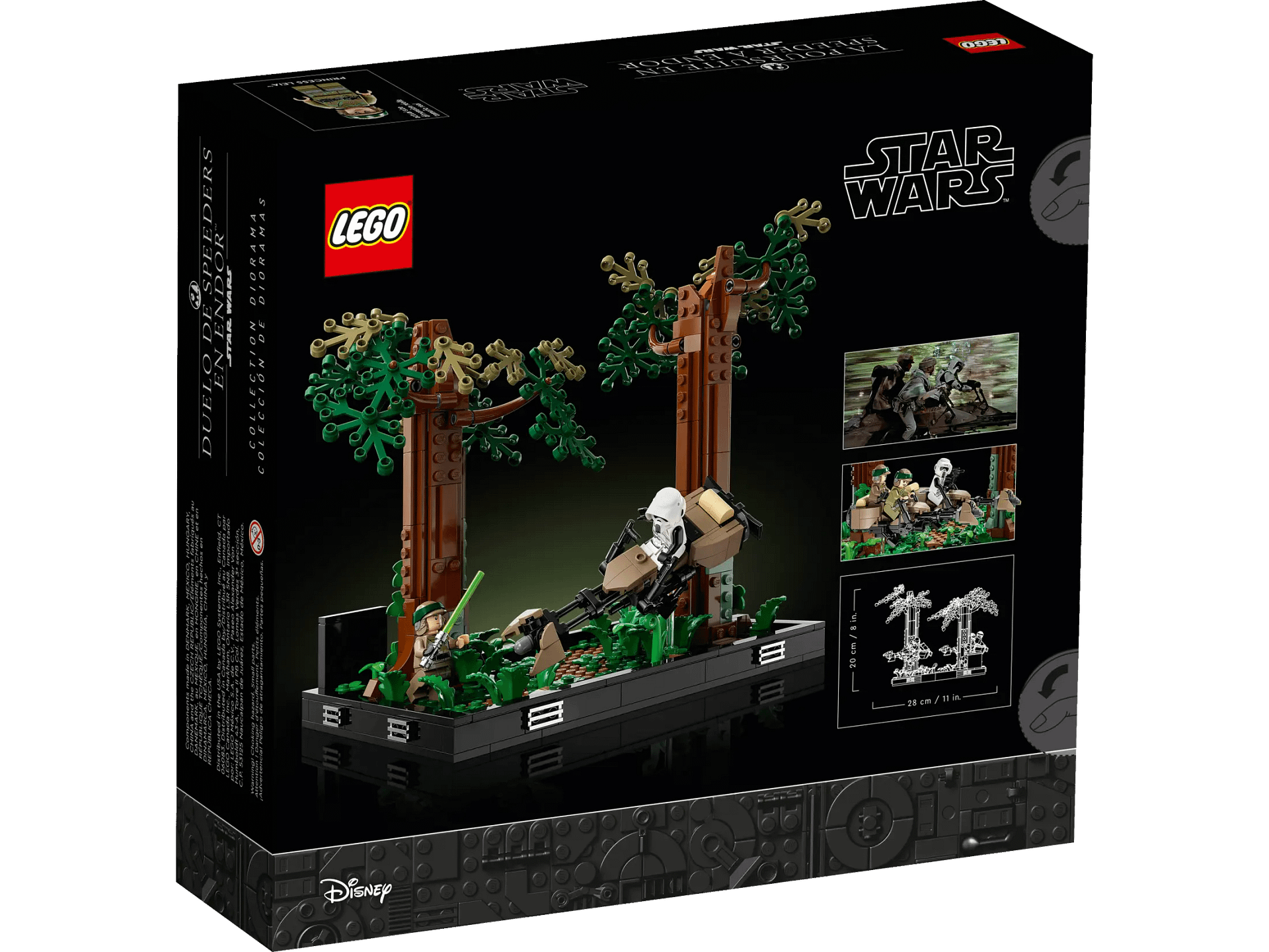 LEGO® 75353 Endor Speeder Chase Diorama - Star Wars™