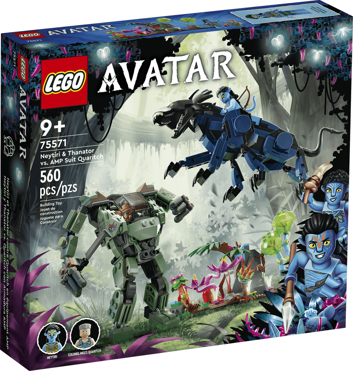 LEGO® 75571 Neytiri & Thanator vs. AMP Suit Quaritch - Avatar