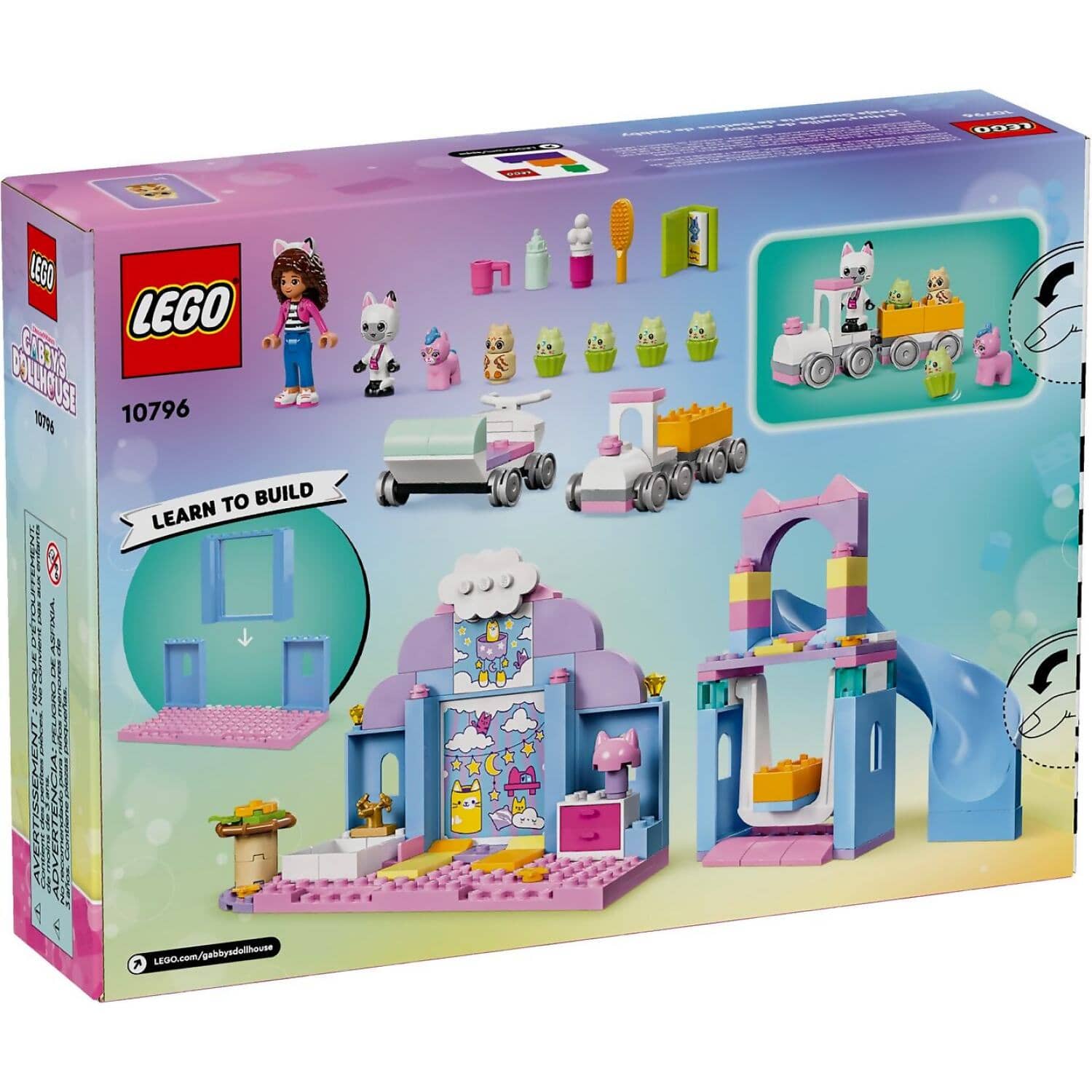 LEGO® 10796 Gabby's Kitty Care Ear - Gabby s Dollhouse 4+