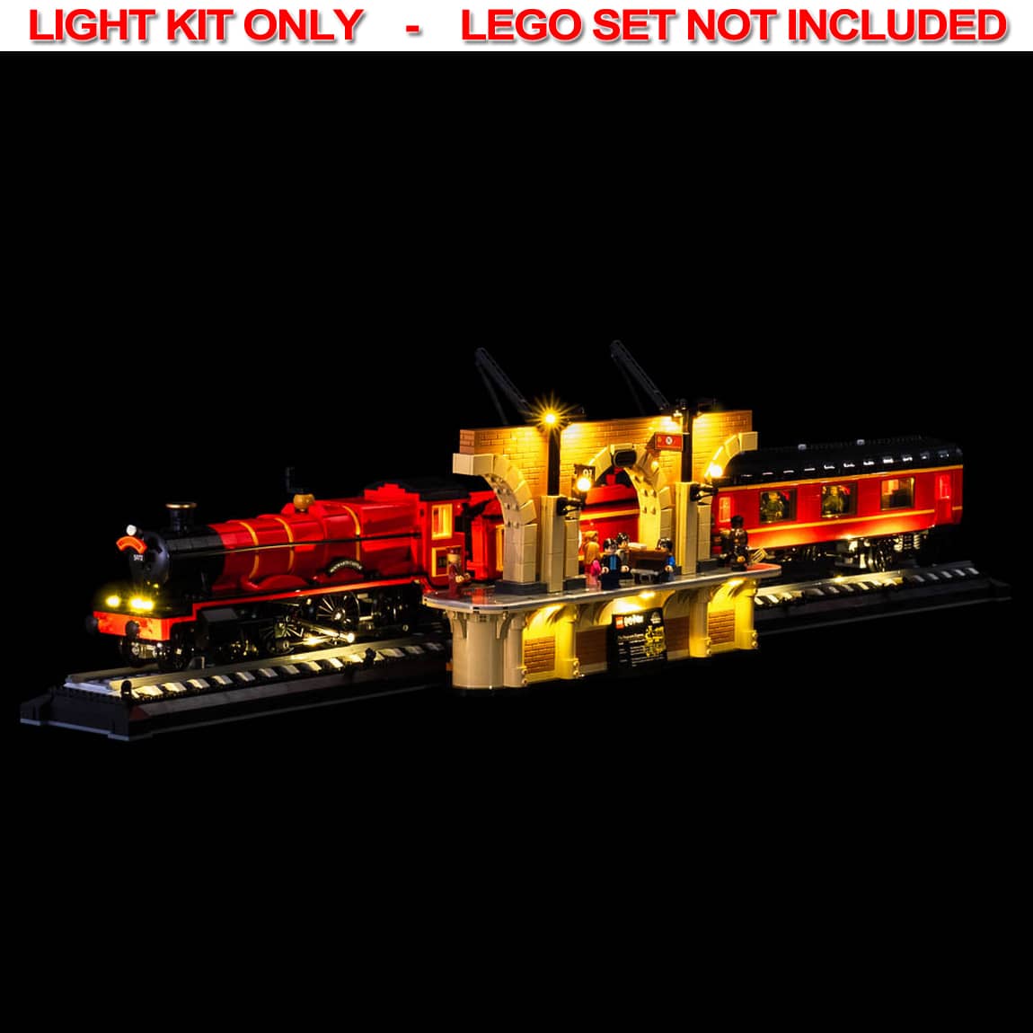 Light My Bricks - LIGHT KIT for LEGO® Hogwarts Express - Collectors' Edition 76405