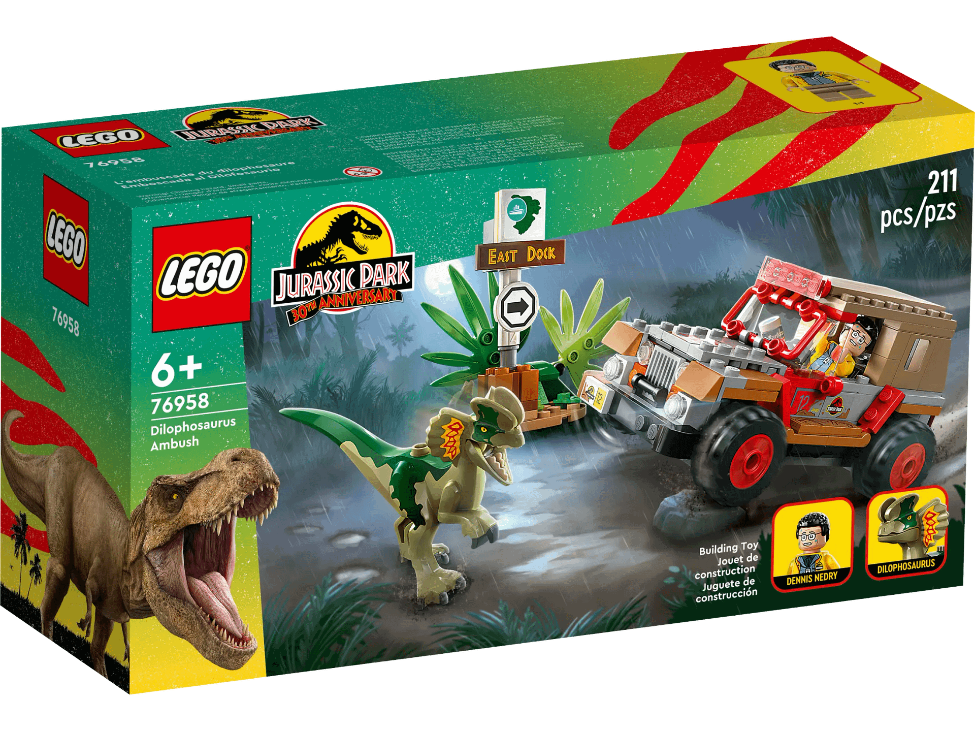 LEGO® 76958 Dilophosaurus Ambush - Jurassic World™