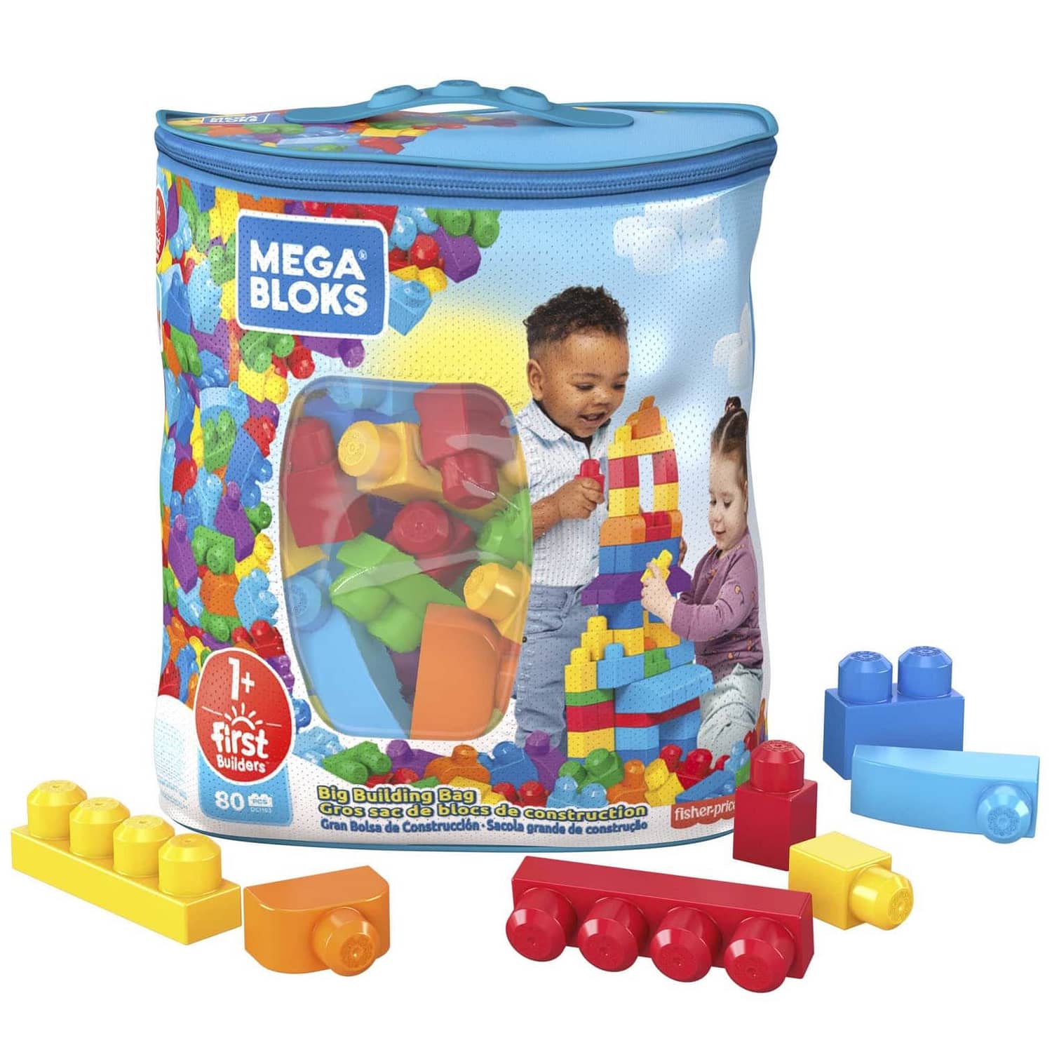 MEGA BLOKS - First Builders Big Building Bag - Fisher-Price