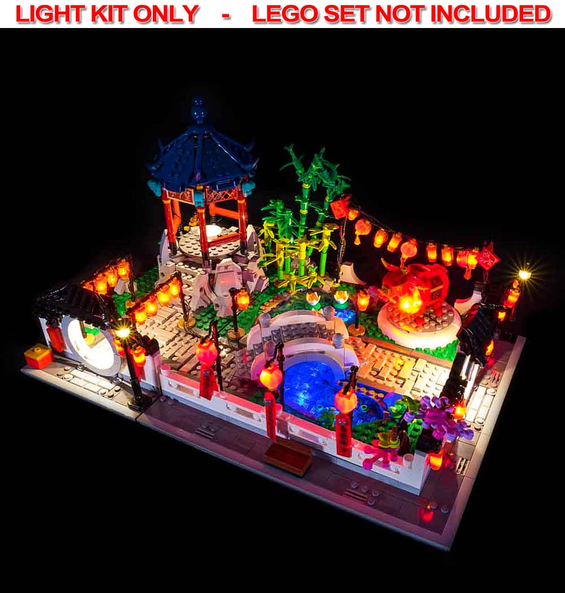 Light My Bricks - LIGHT KIT for LEGO® Spring Lantern Festival 80107
