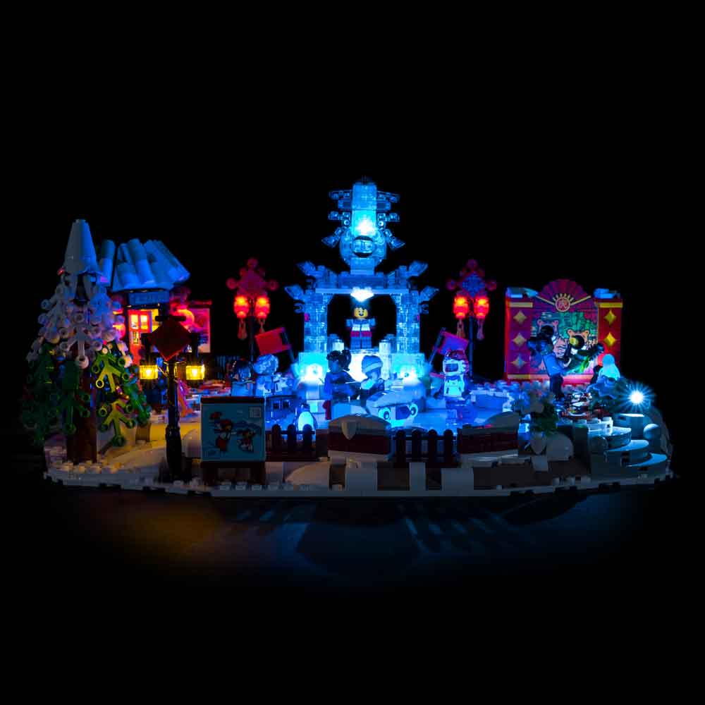 Light My Bricks - LIGHT KIT for LEGO® Luna New Year Ice Festival 80109